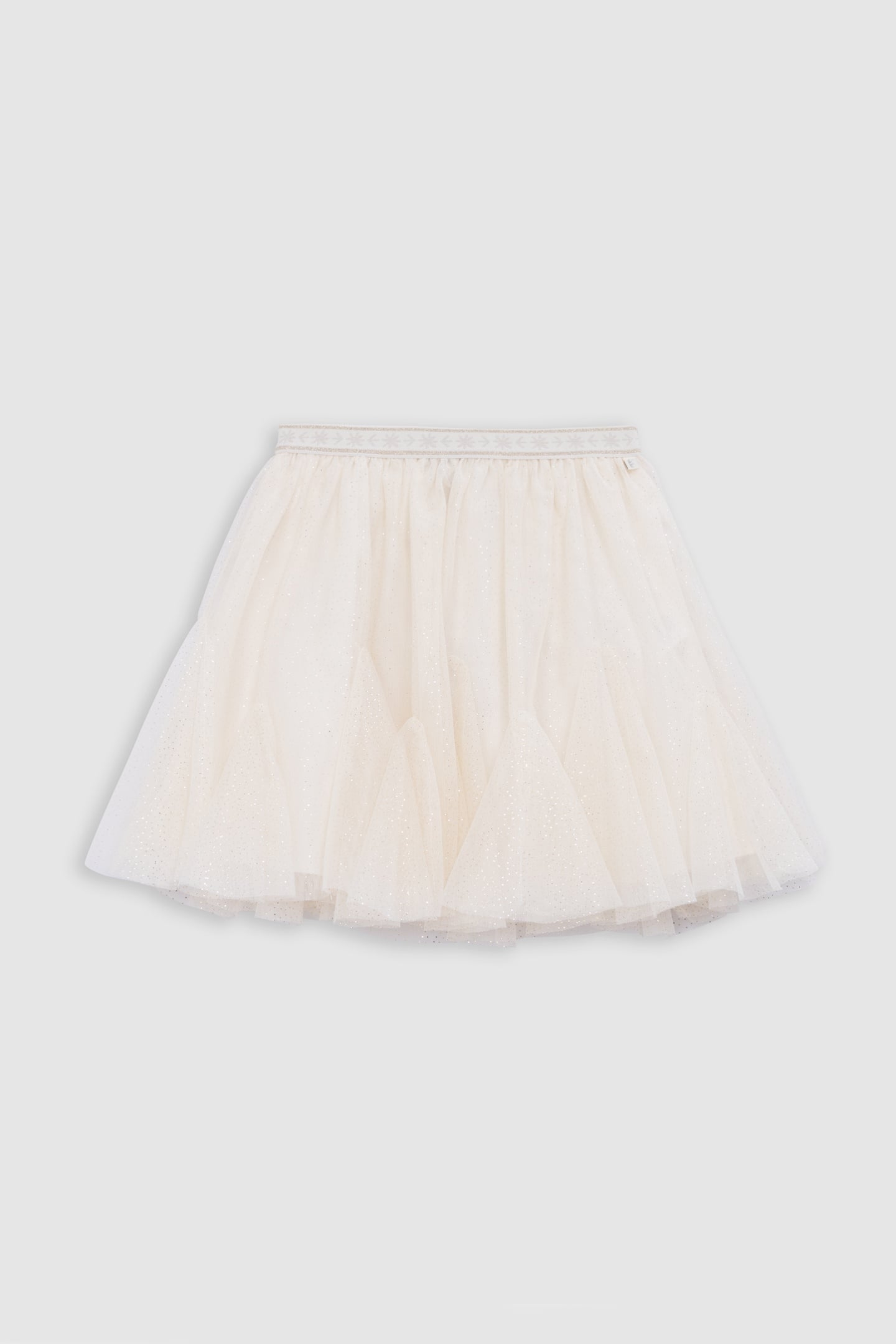 SEQUINED ECRU TUTU SKIRT 1