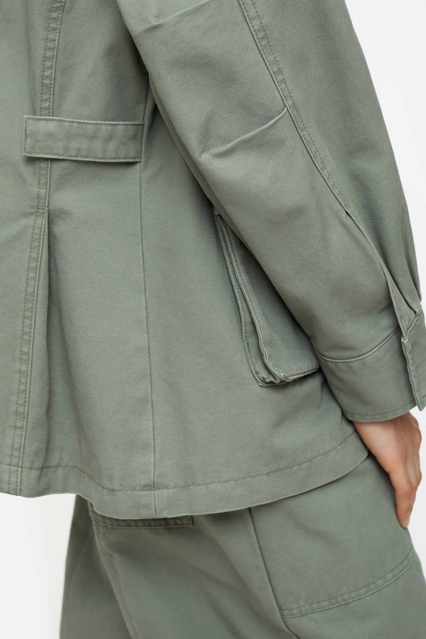FIELD JACKET JACKETS & COATS FADED GREEN 7