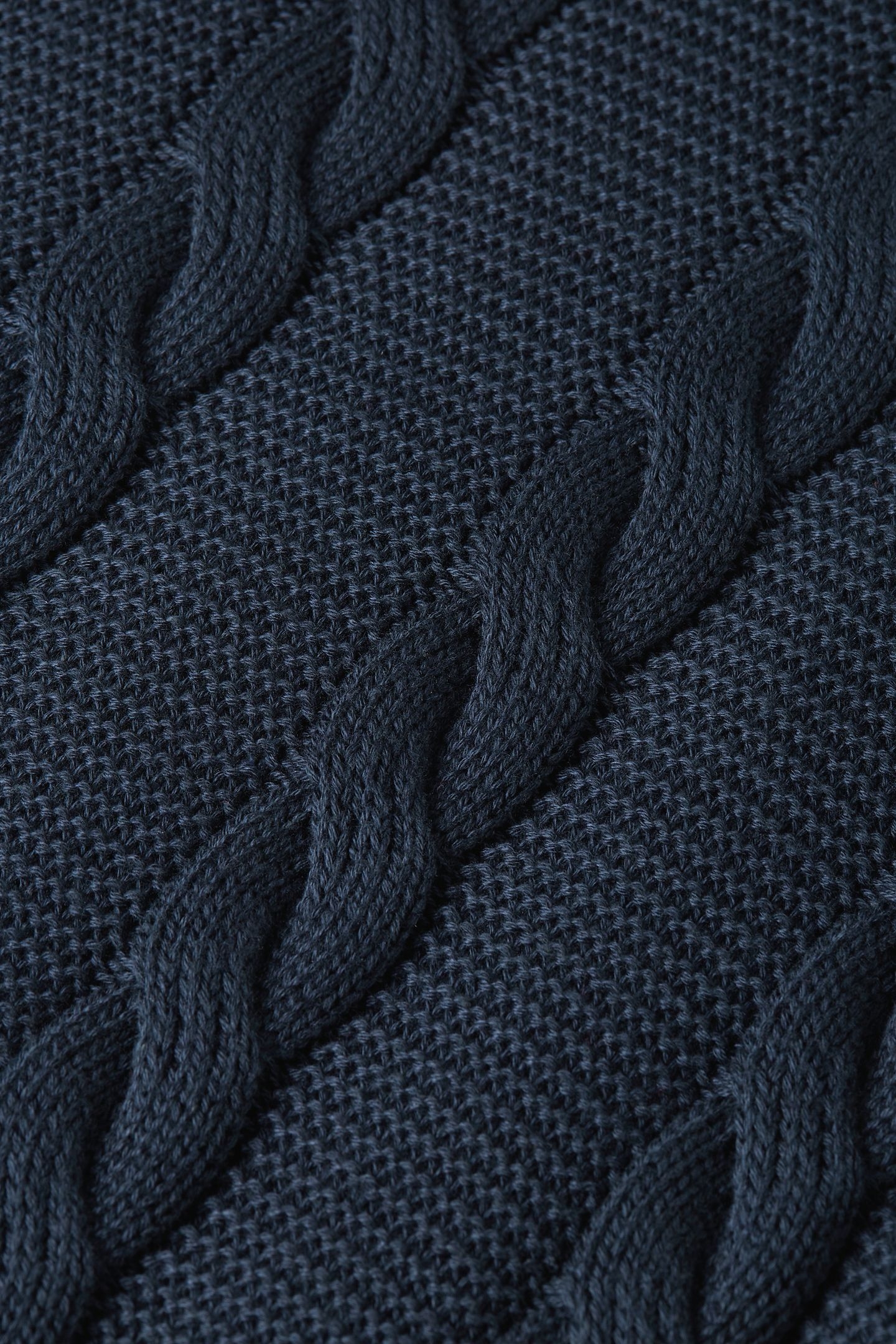 BOYS CREWNECK SWEATER BLACK/BLUE 3