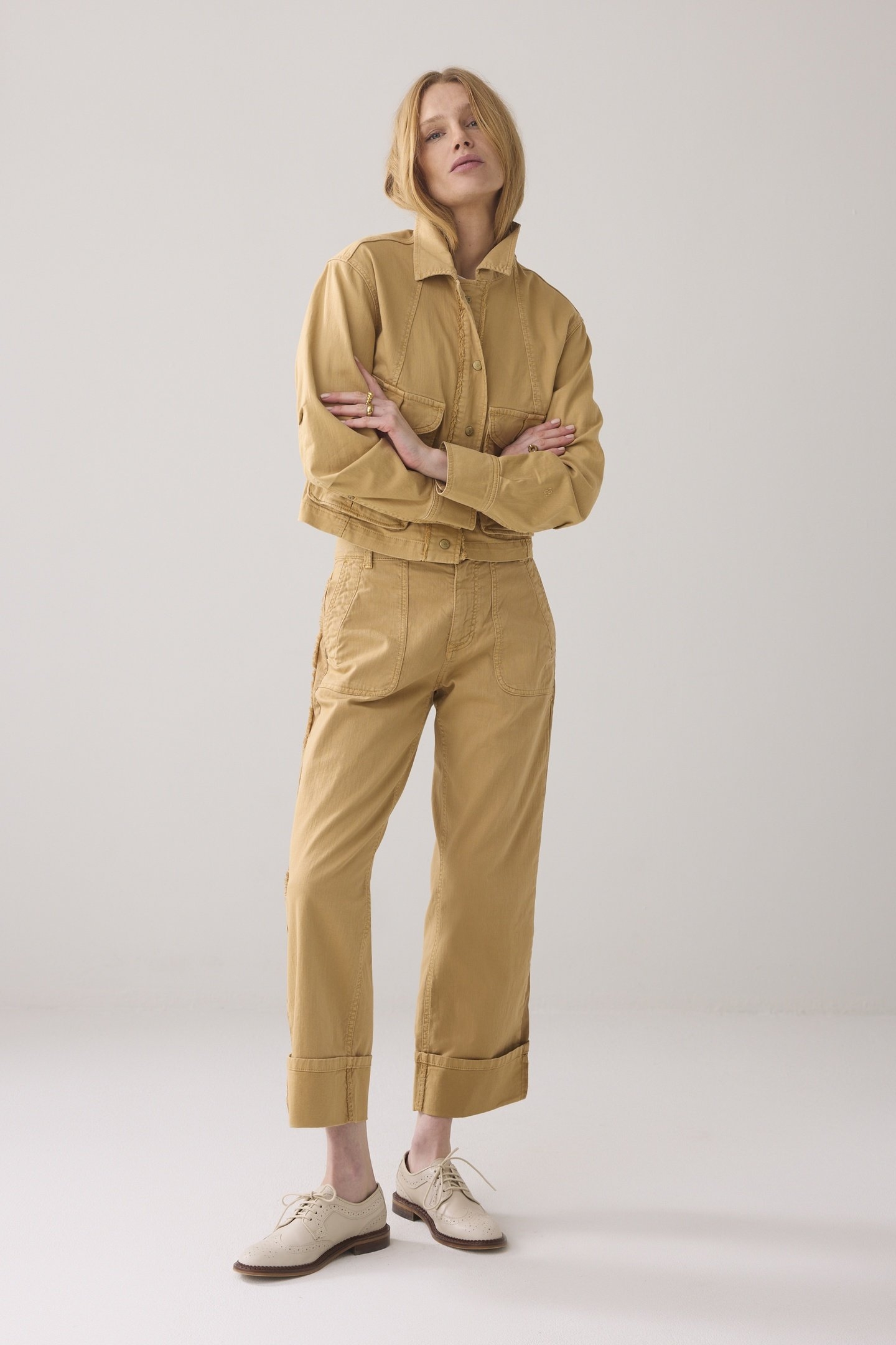 JACKET DRY STRETCH TWILL SOFT CAMEL 1