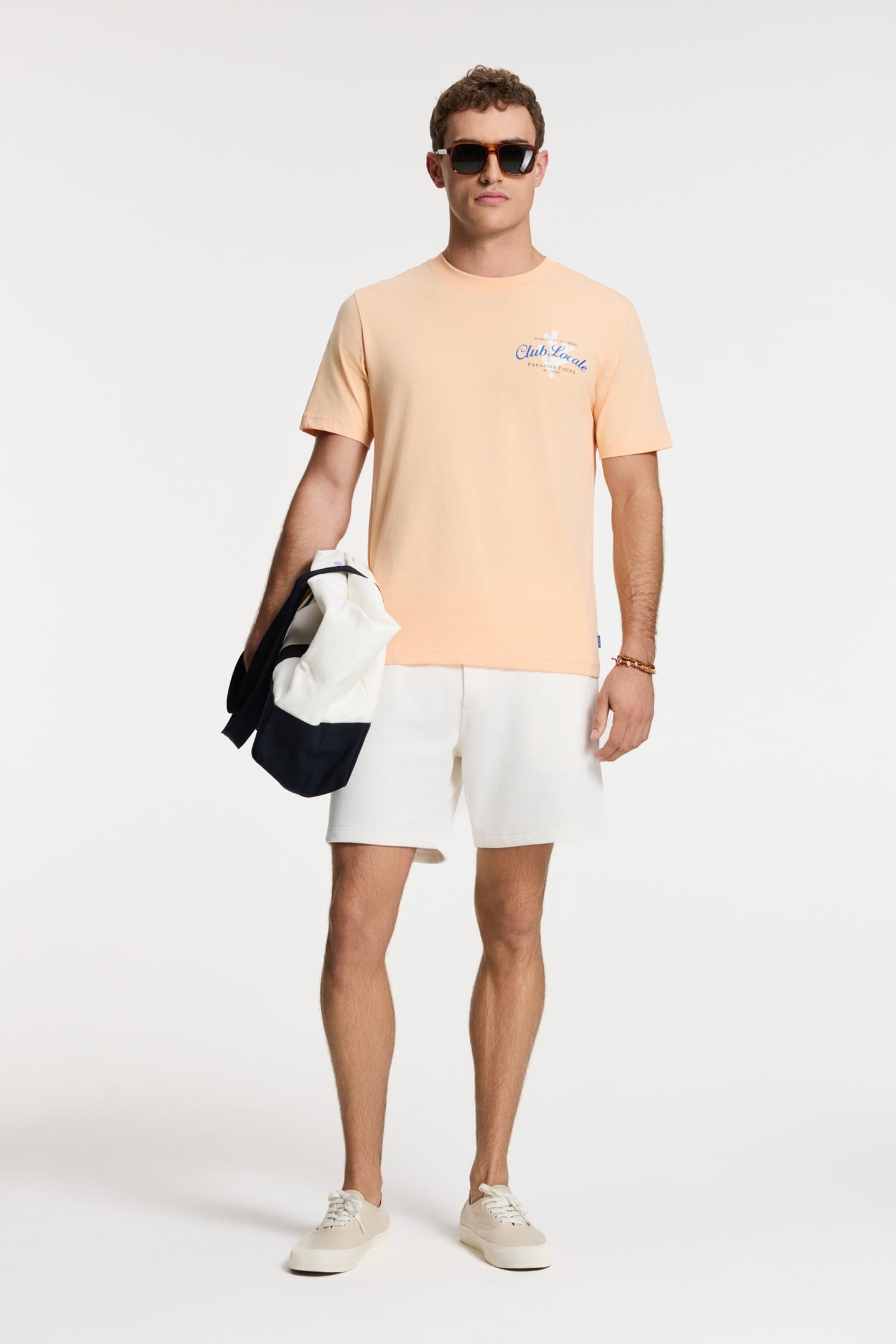 LIAM REGULAR T-SHIRT PARADISE ORANGE PEACHES 4