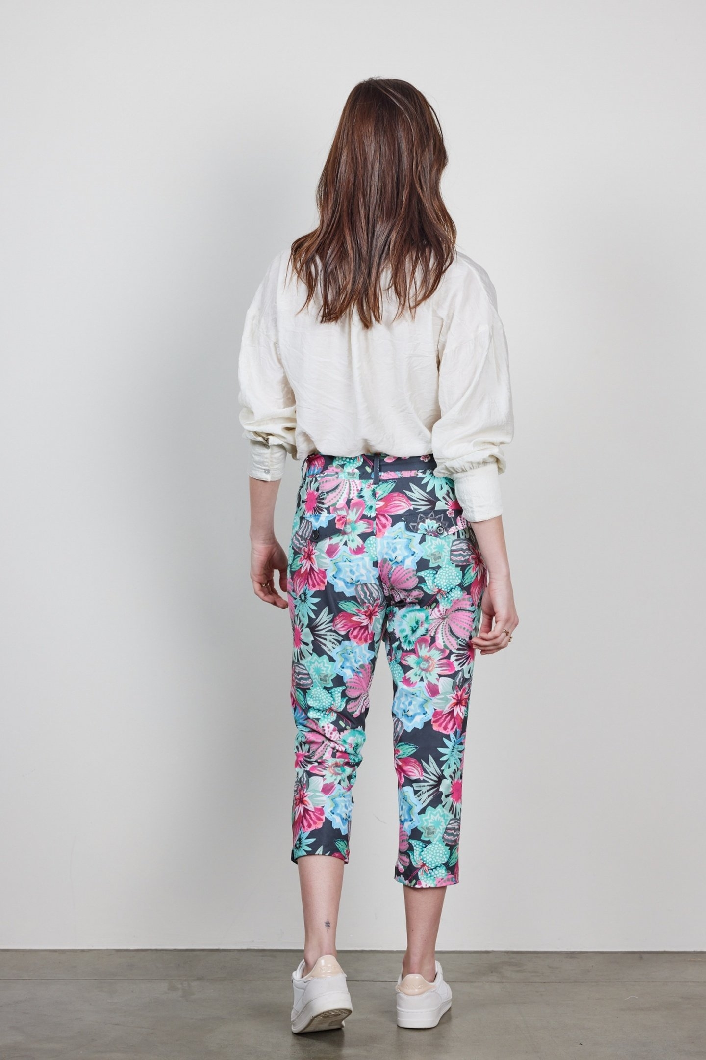 TRAVEL CAPRI JOURNAL PRINT IN DARK SHADOW WITH FLORAL MEDLEY 3