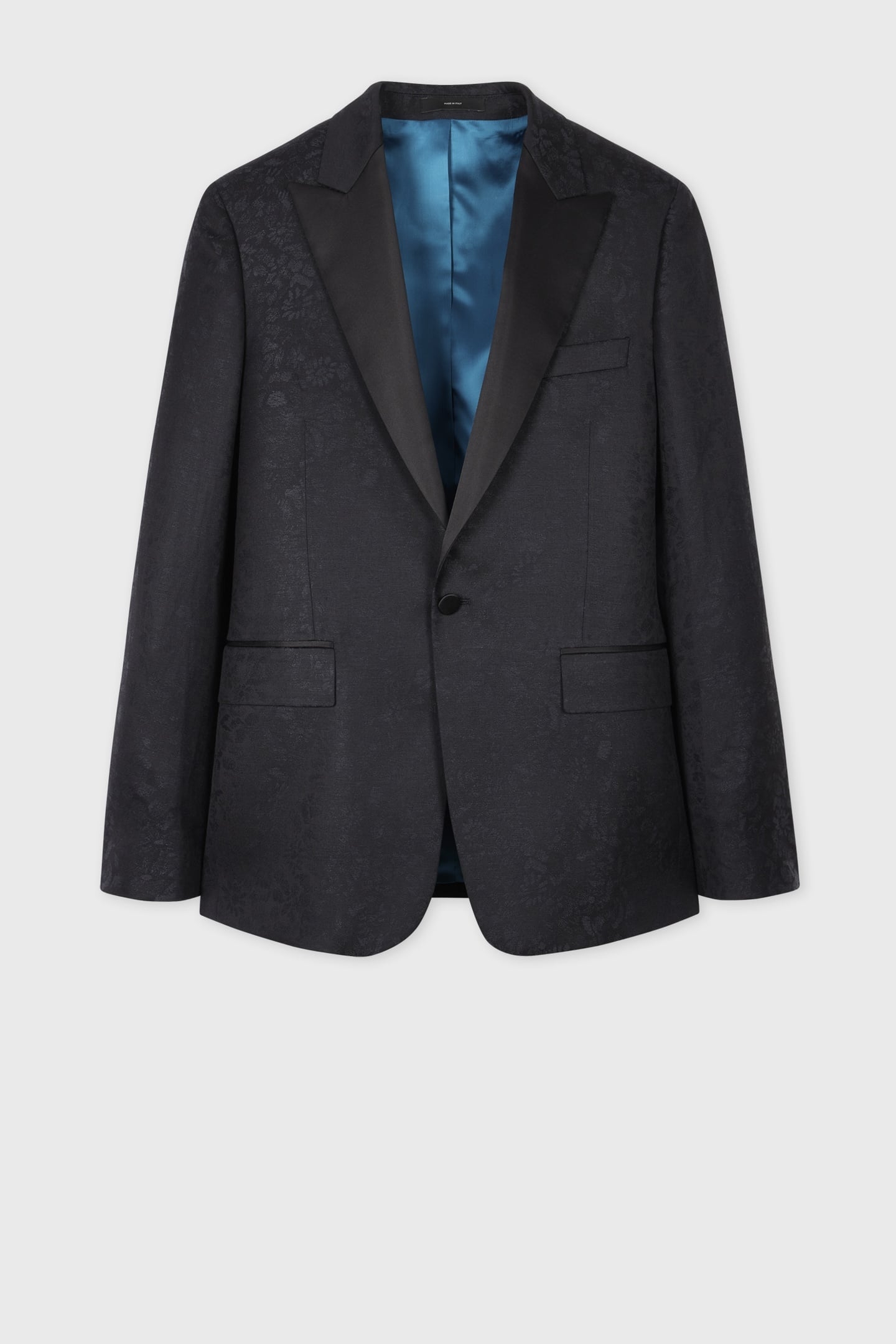 EVENING 1BTN JACKET BLACK MELANGE 3