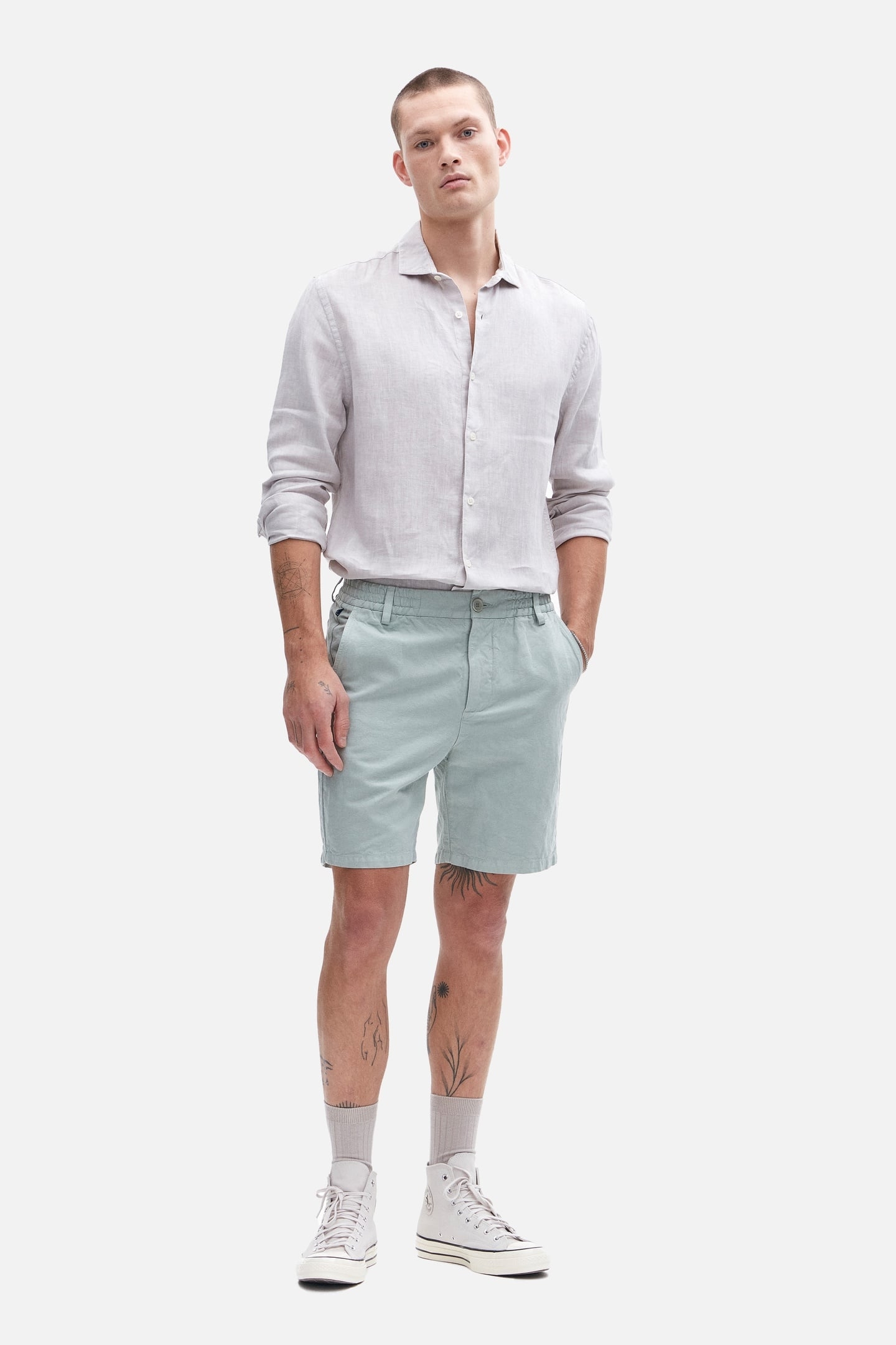 HOVER SHORTS LIGHT GREEN 1