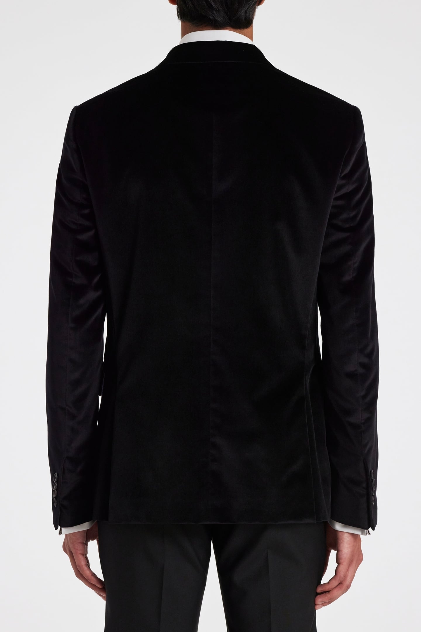 SLIM FIT 2 BTN JACKET BLACK 5
