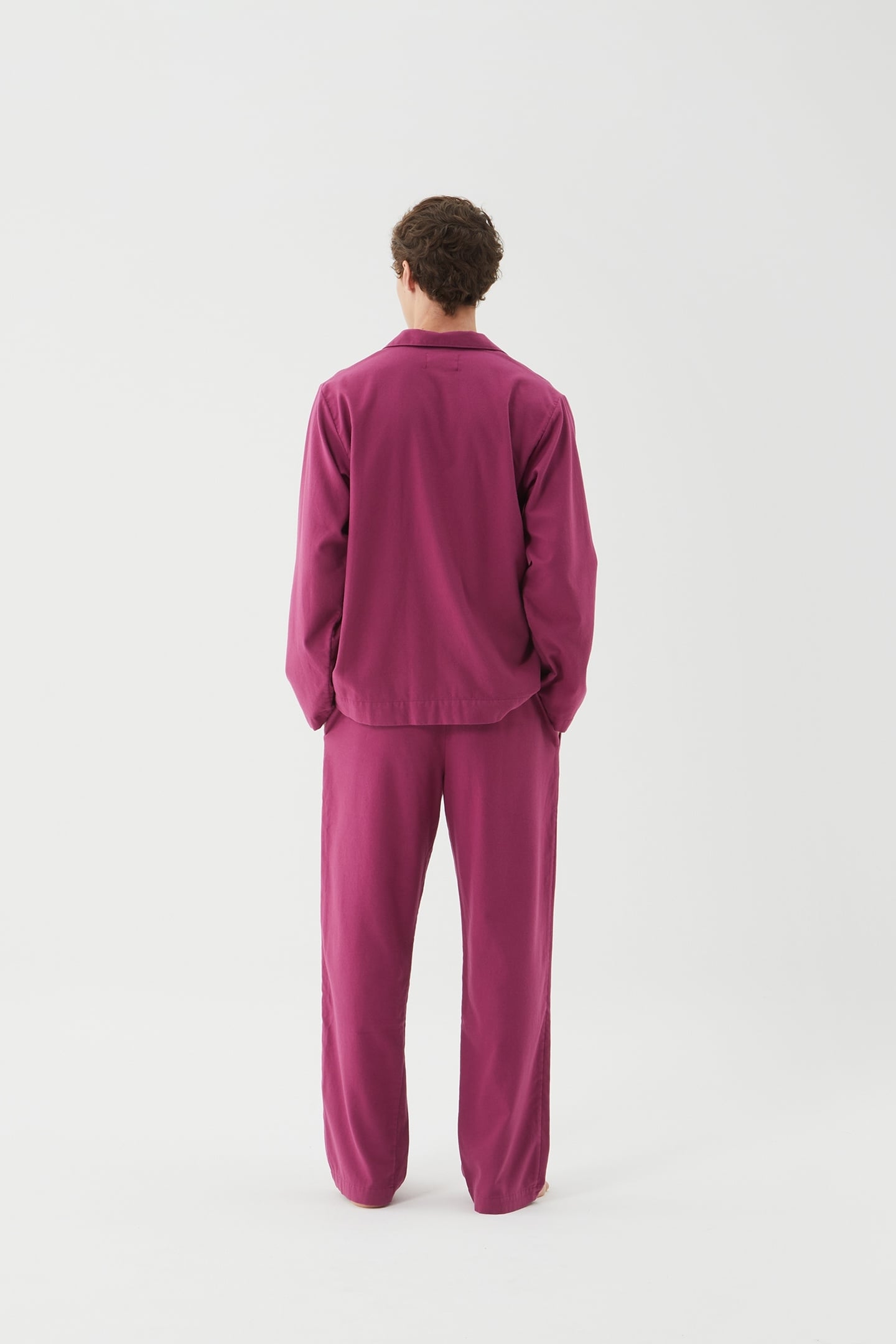 UNISEX FLANNEL, PYJAMAS PANTS GRAPE 4