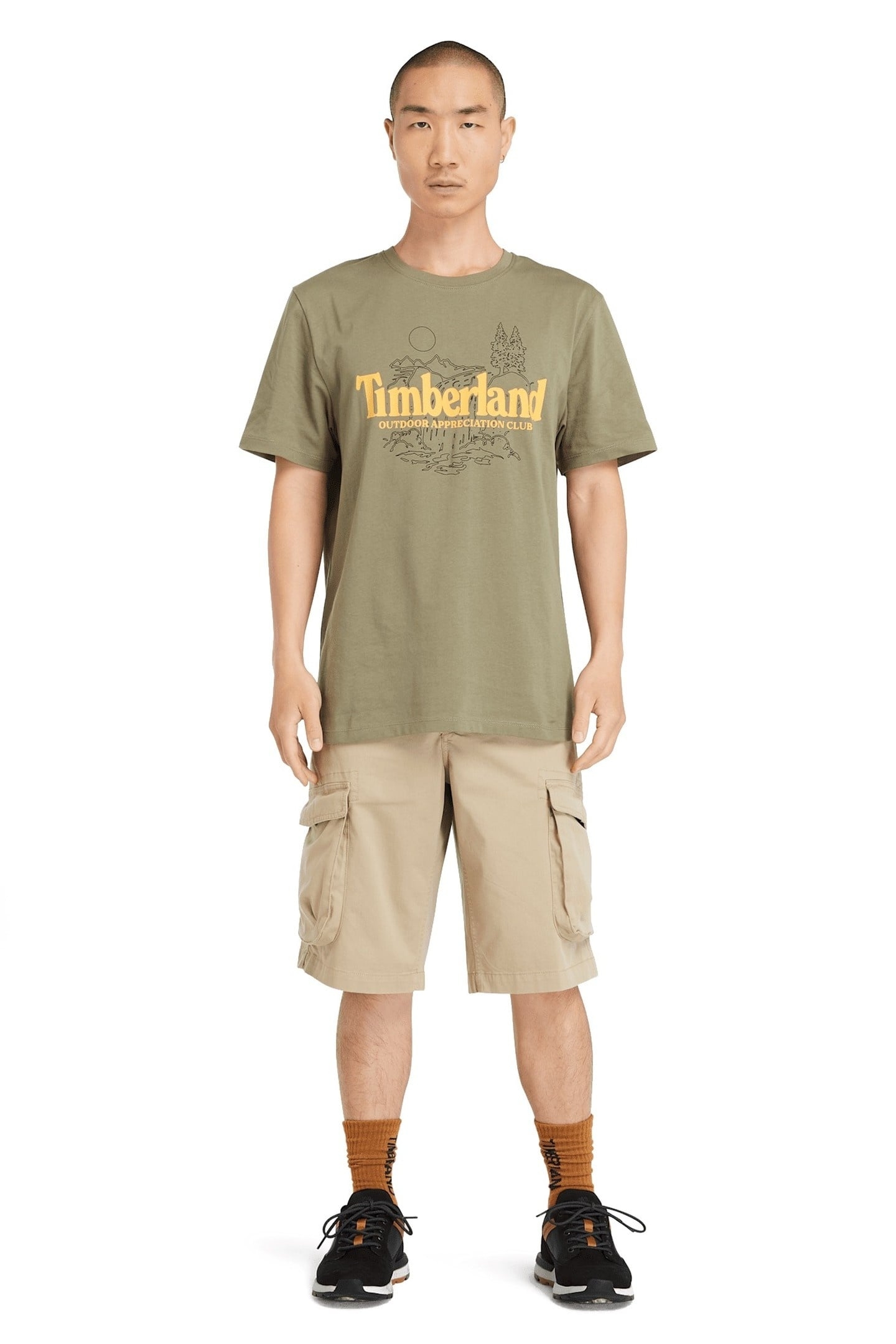 TWILL CARGO SHORTS LEMON PEPPER 1