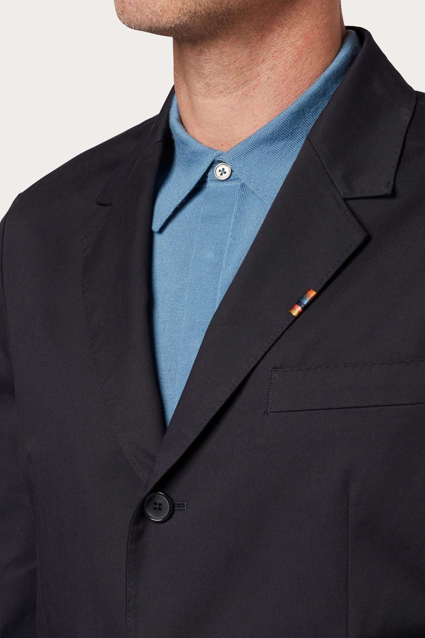 2BTN SB JACKET VERY DARK NAVY 8