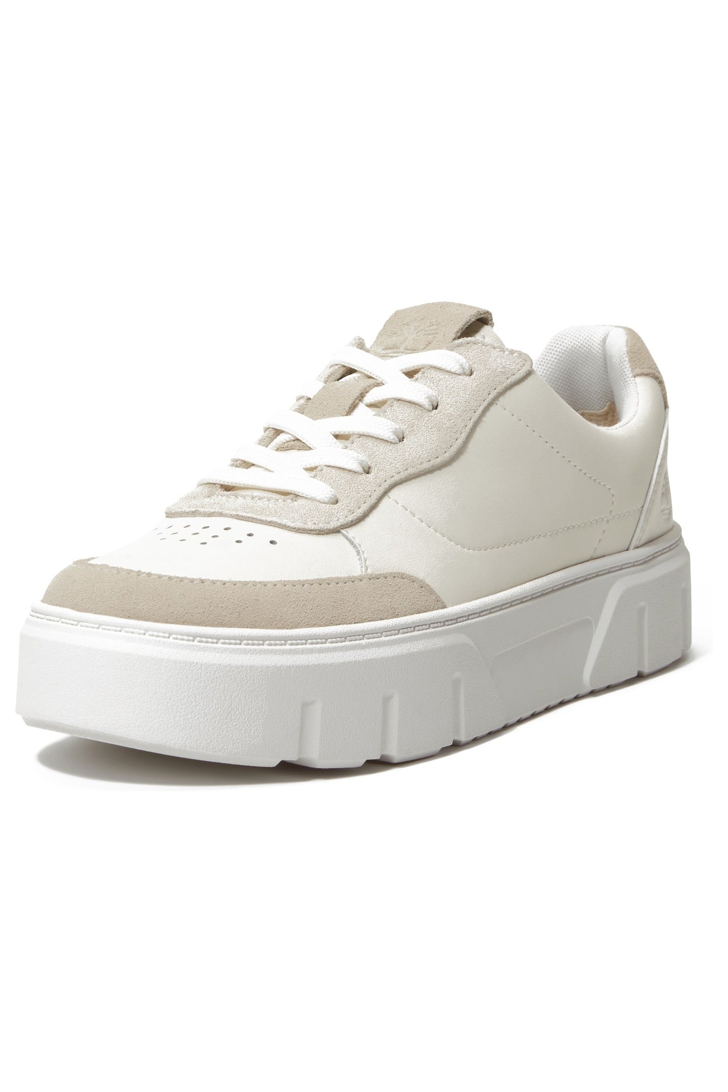 LAUREL COURT LOW LACE UP SNEAKER NATURAL LEATHER 6