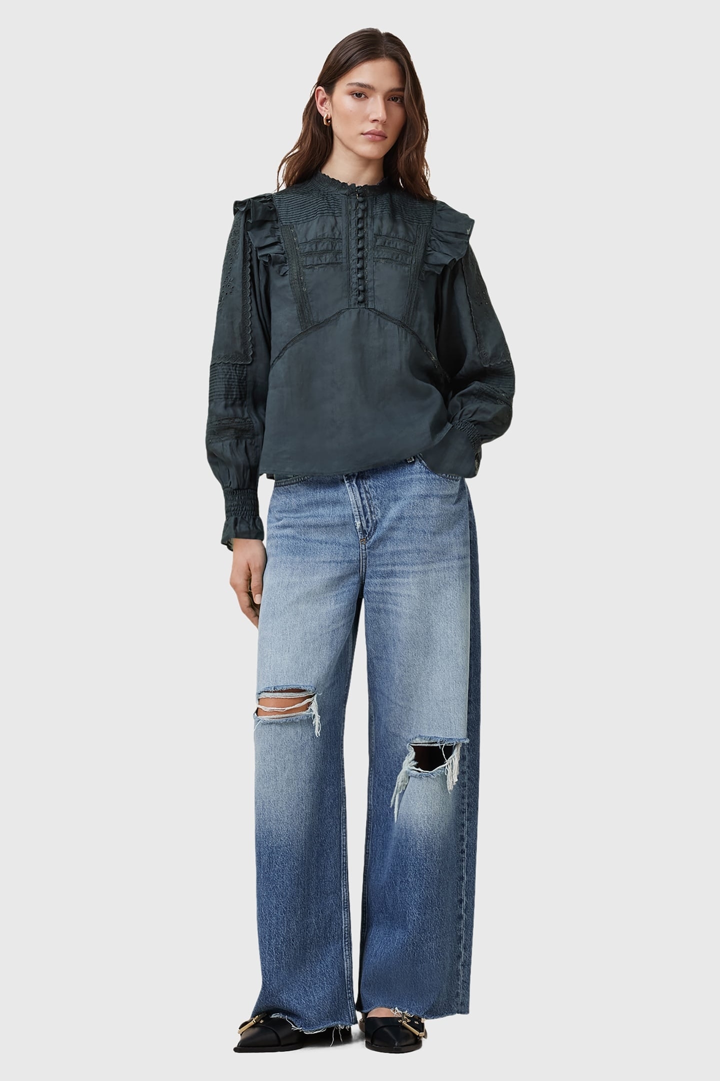 HEATHER TOP BLUEBERRY BLUE 1