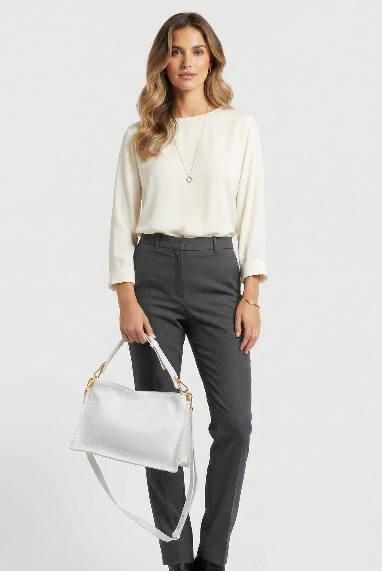 COCCINELLESNIP BRILLIANT WHITE/CELADON GREEN 1