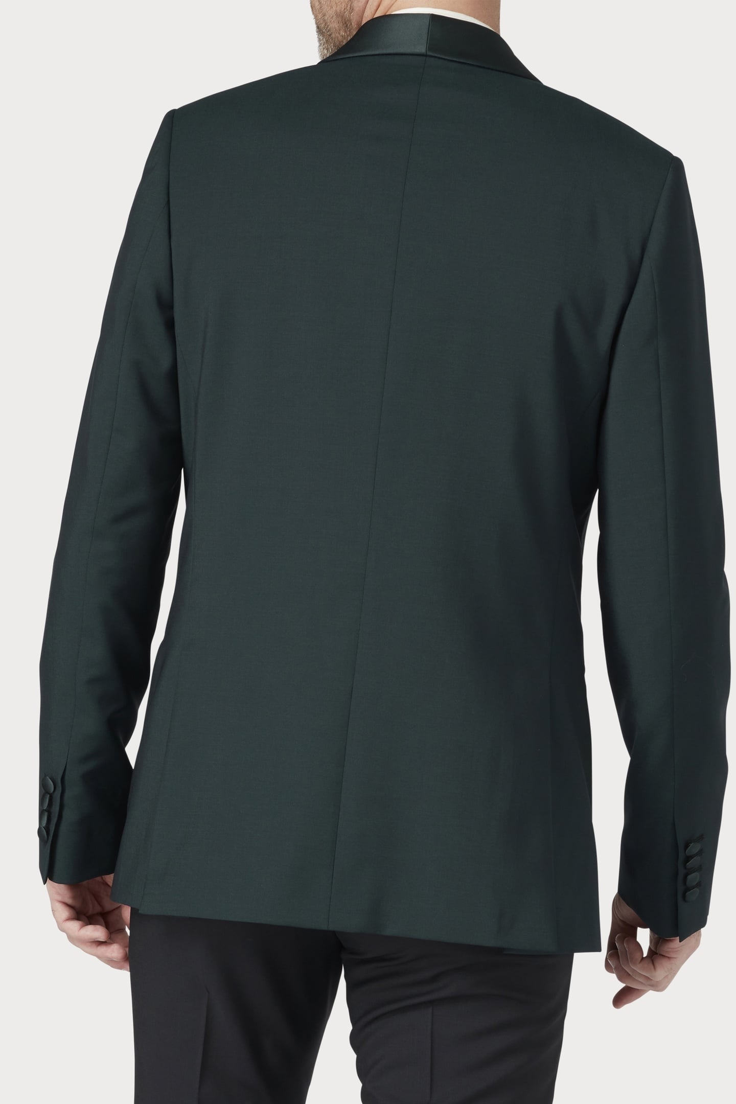 TAILORED FIT 2 BTN JACKET VERY DARK GREEN 4