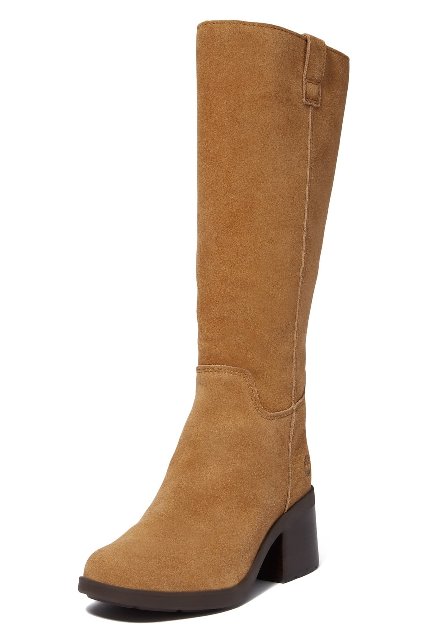 BELLEVAUX TALL ZIP UP BOOT MEDIUM BROWN SUEDE 6