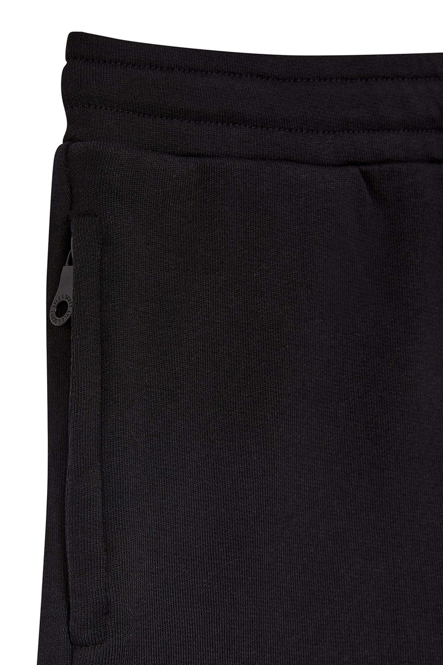 CARGO SWEAT SHORT JET BLACK 3