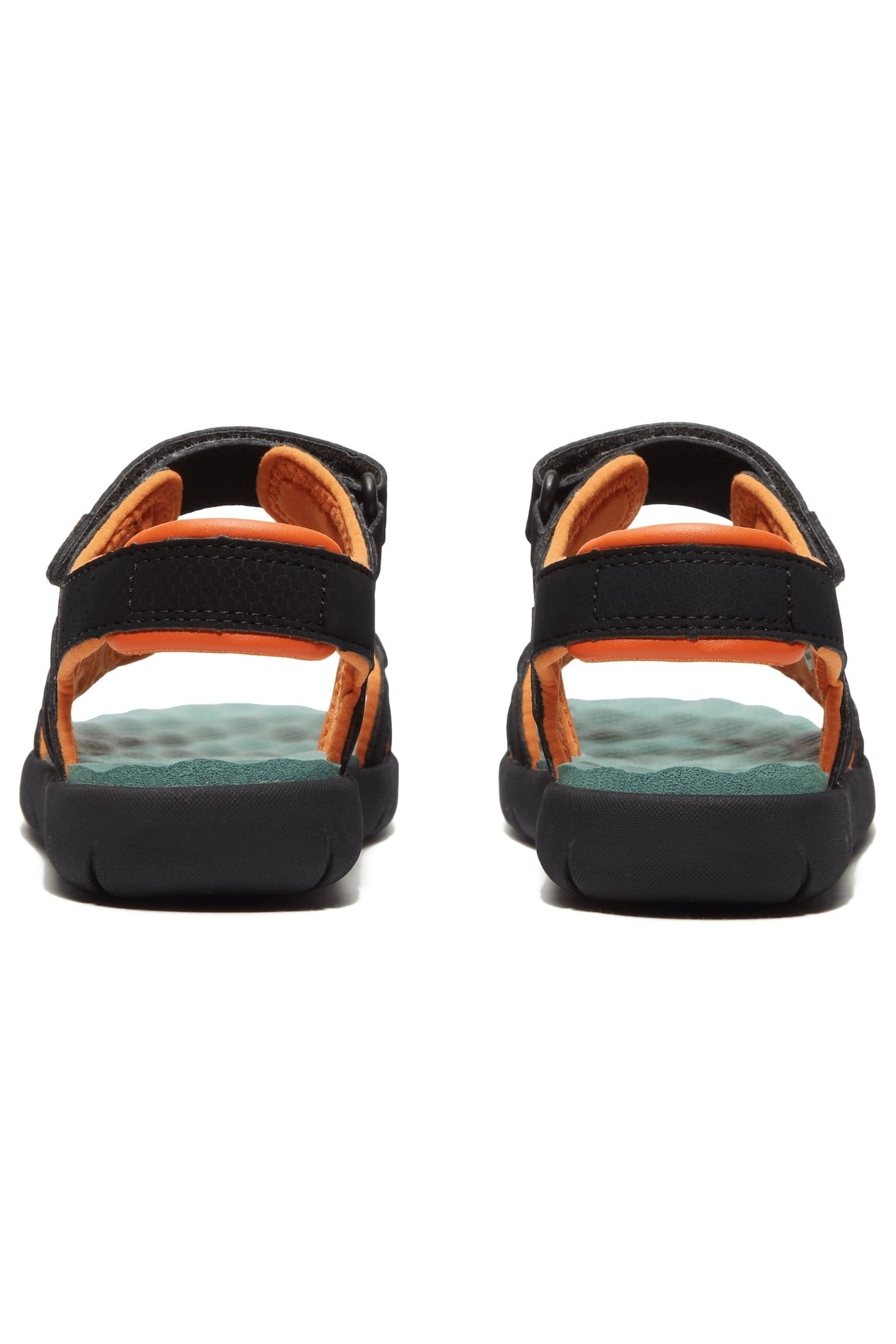 PERKINS ROW BACKSTRAP SANDAL BLACK W MEDIUM YELLOW 8