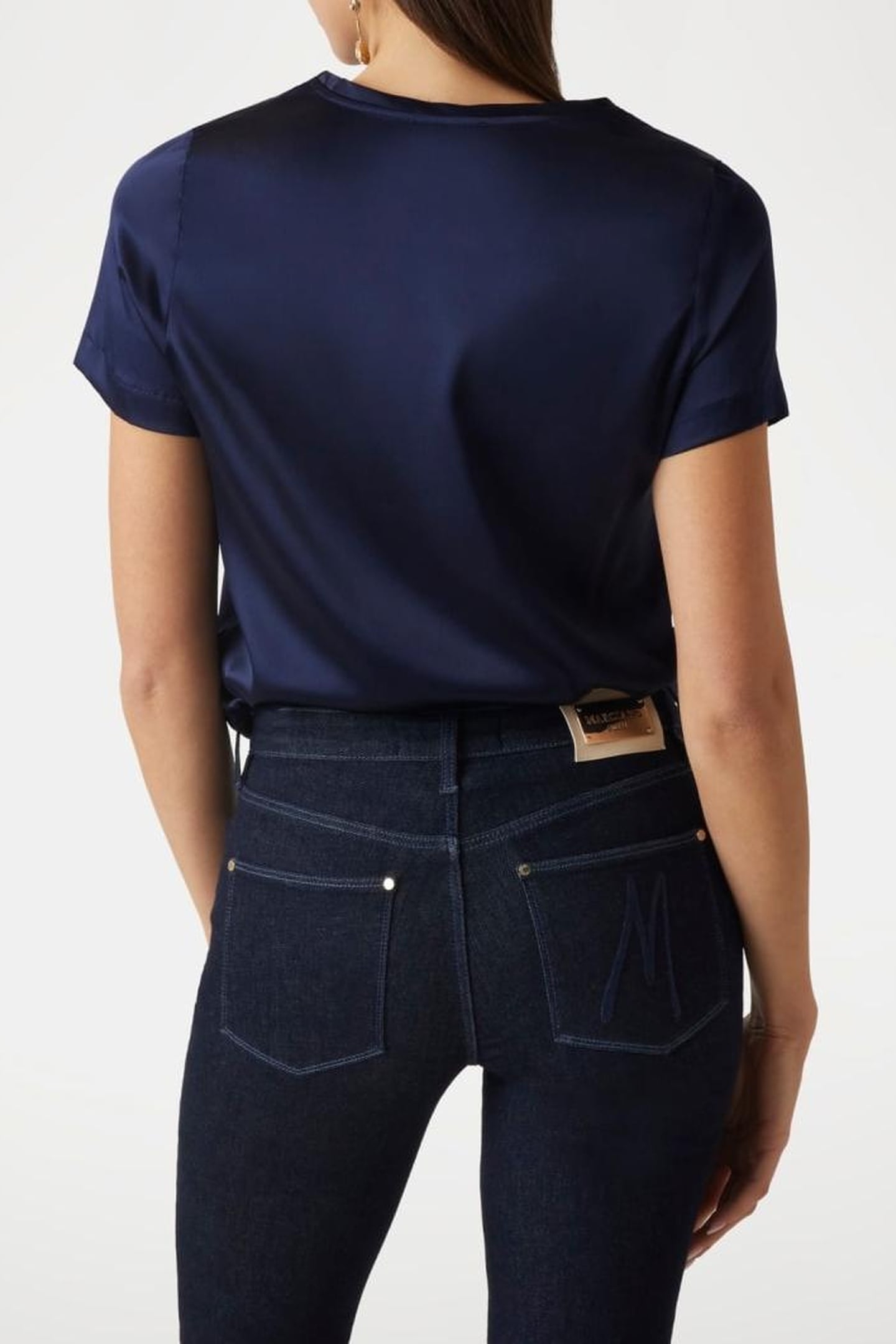 MARCIANO BY GUESS DENISE SS TOP NOCTURNAL NAVY 2