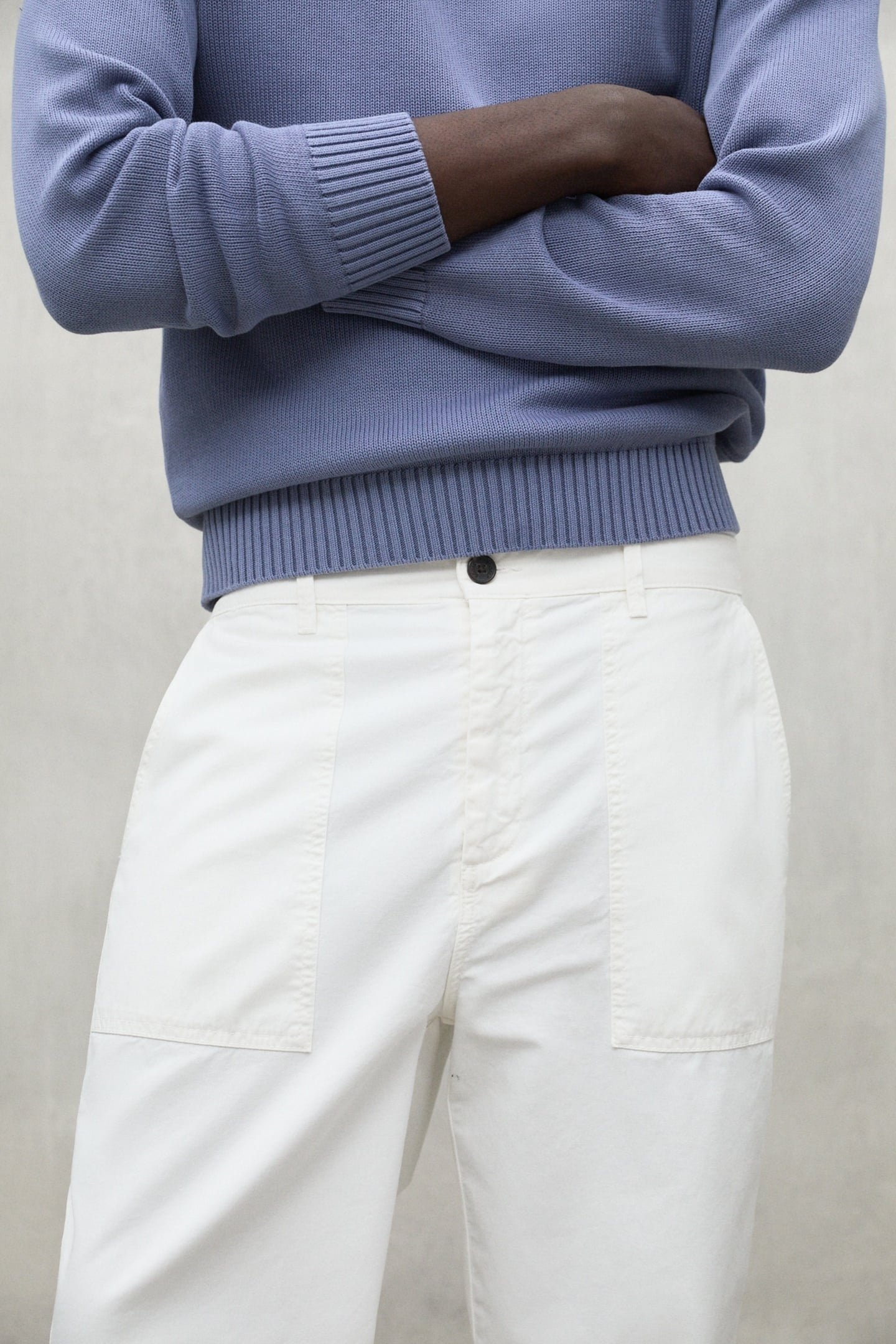 NALONALF PANTS WHITE 5