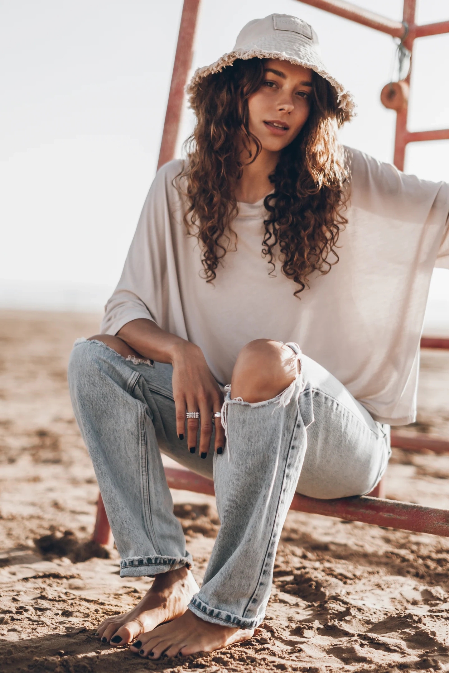 THE LIGHT LOOSE LYOCELL T-SHIRT 3