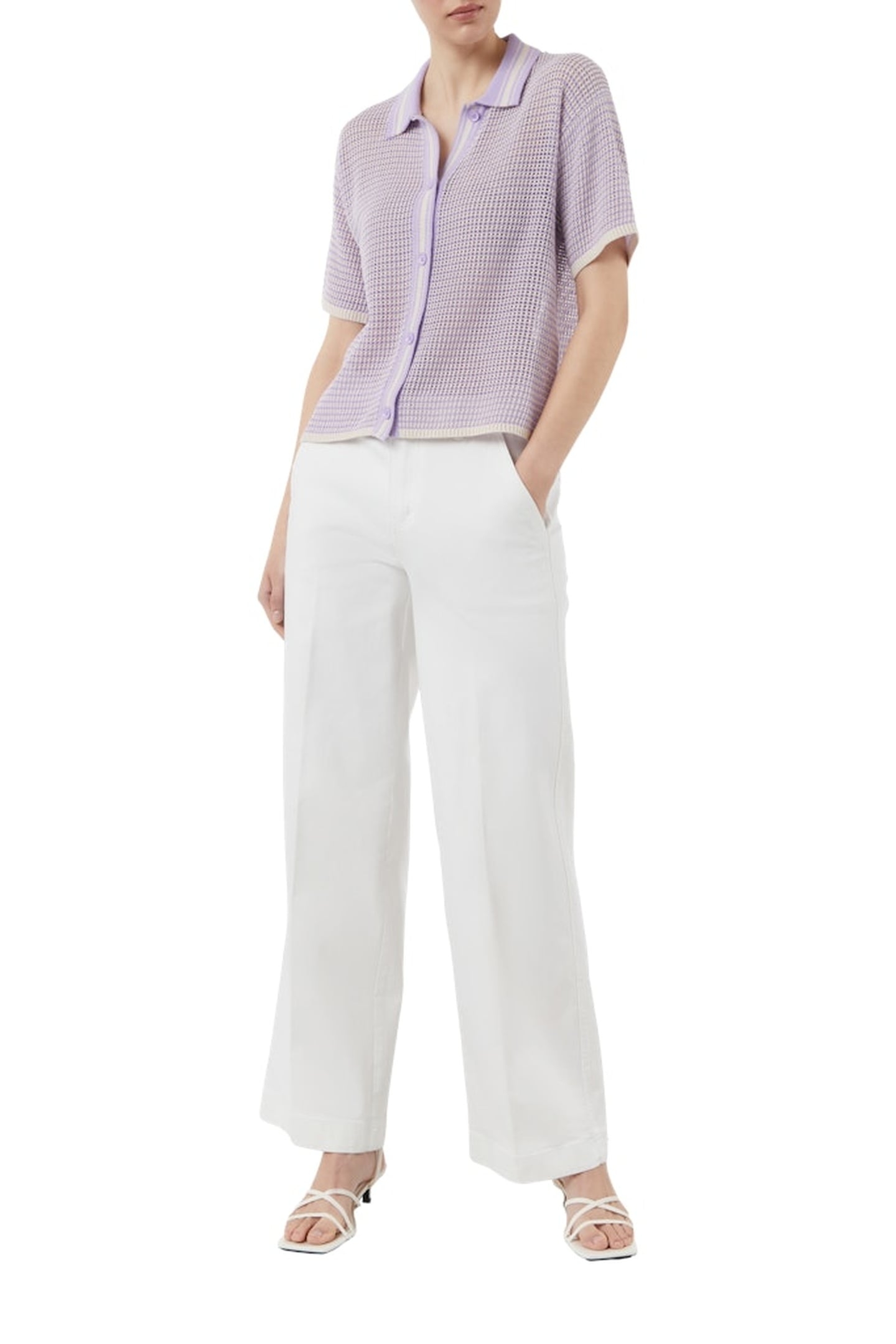 COMMA CARDIGAN LILAC 2