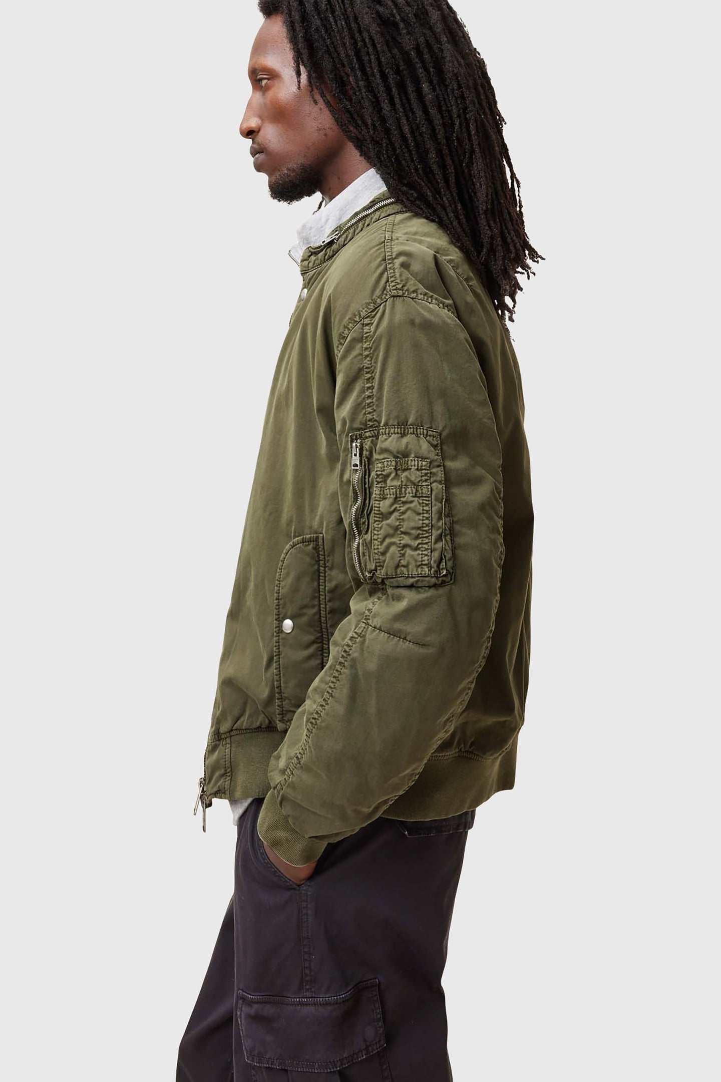 BANNER BOMBER PASTORAL GREEN 3