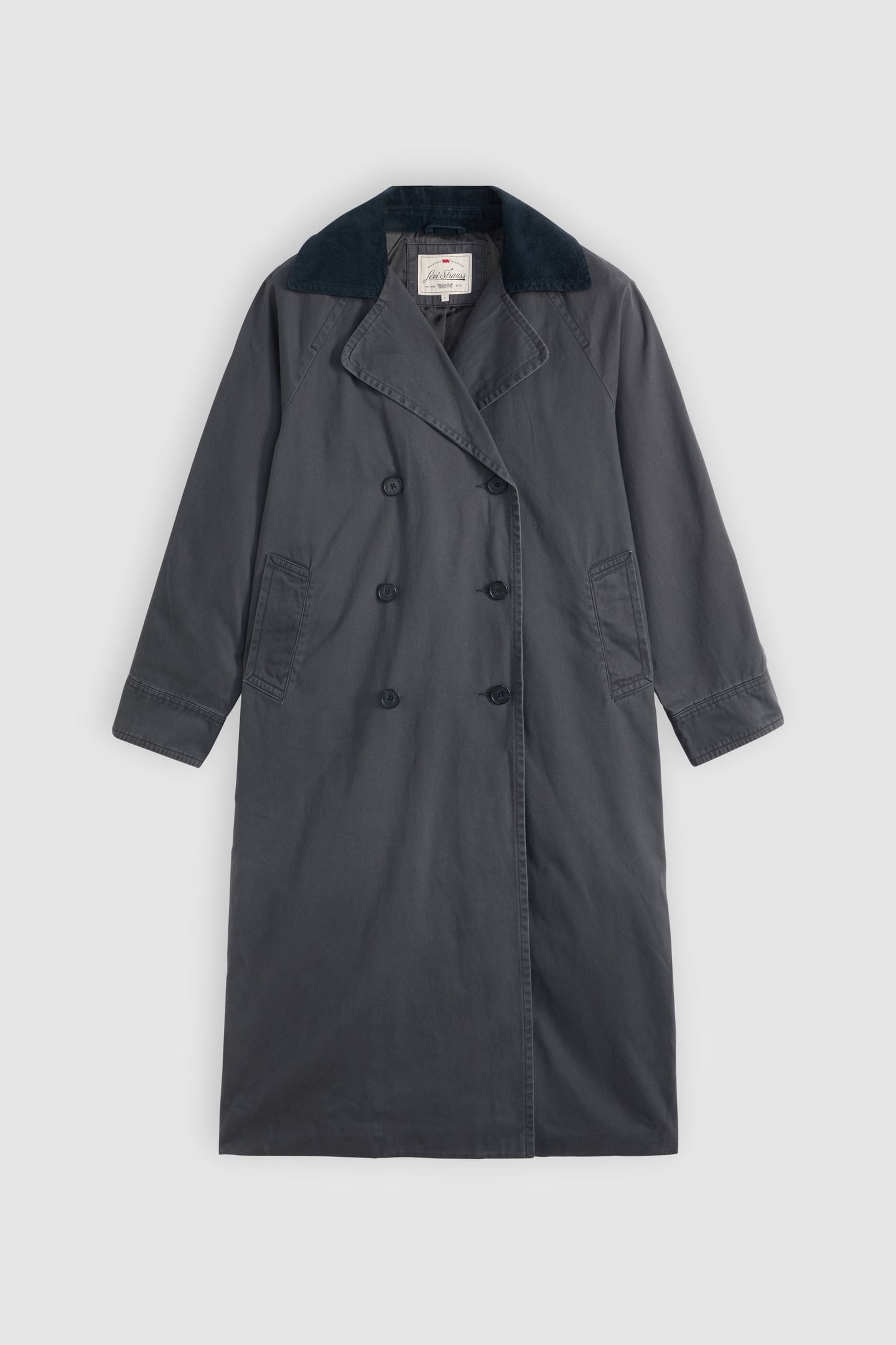 BREE BARN TRENCH COAT GREY 5