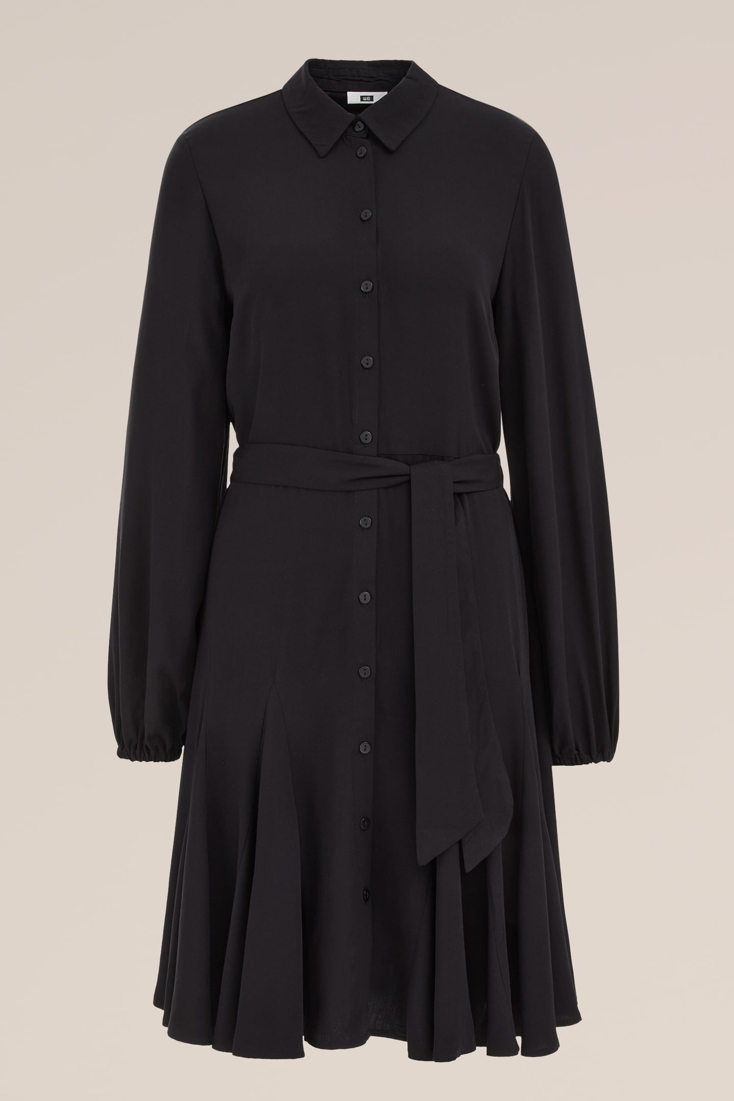 DRESS MID LENGTH BLACK 4