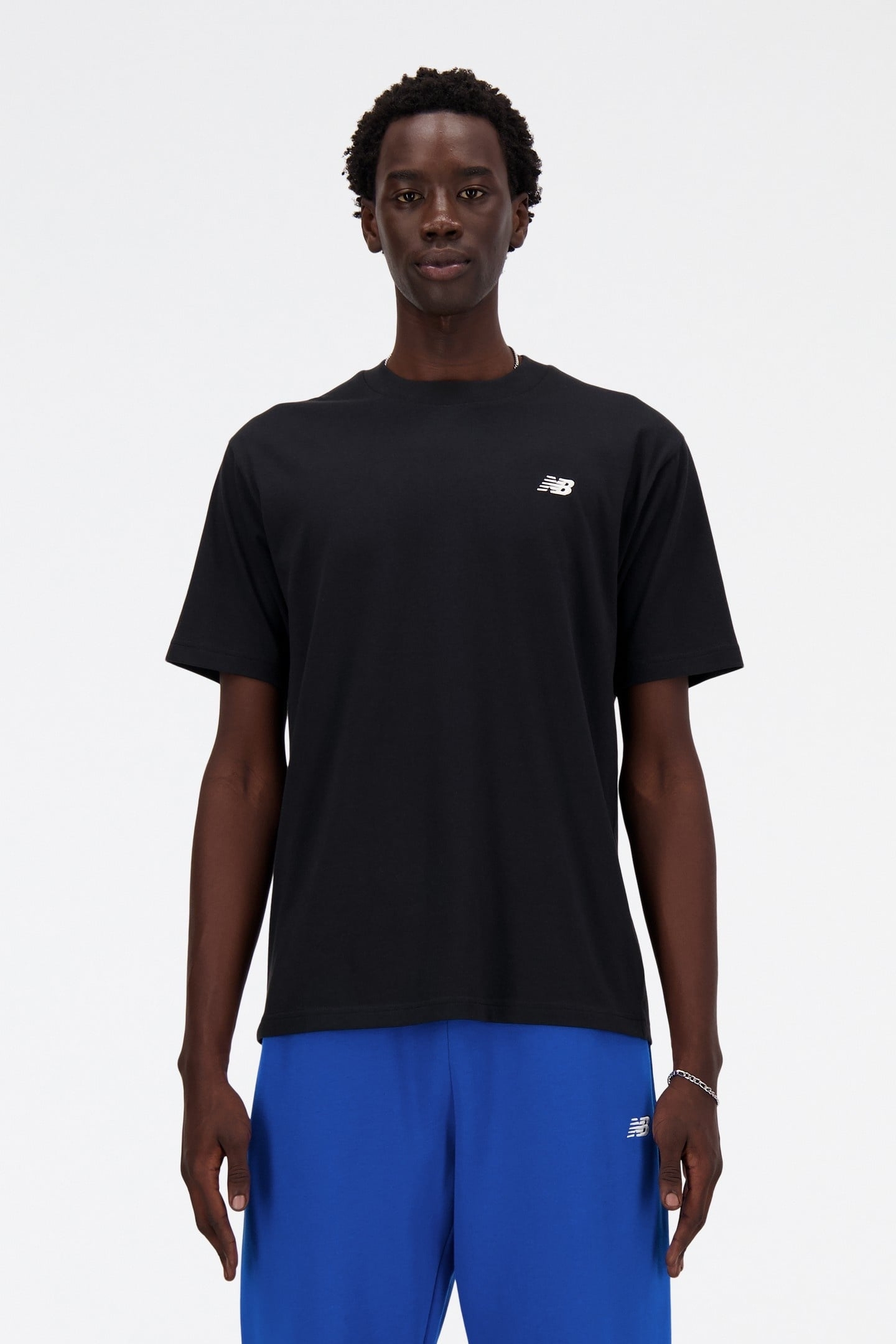 SPORT ESSENTIALS COTTON T-SHIRT BLACK 1