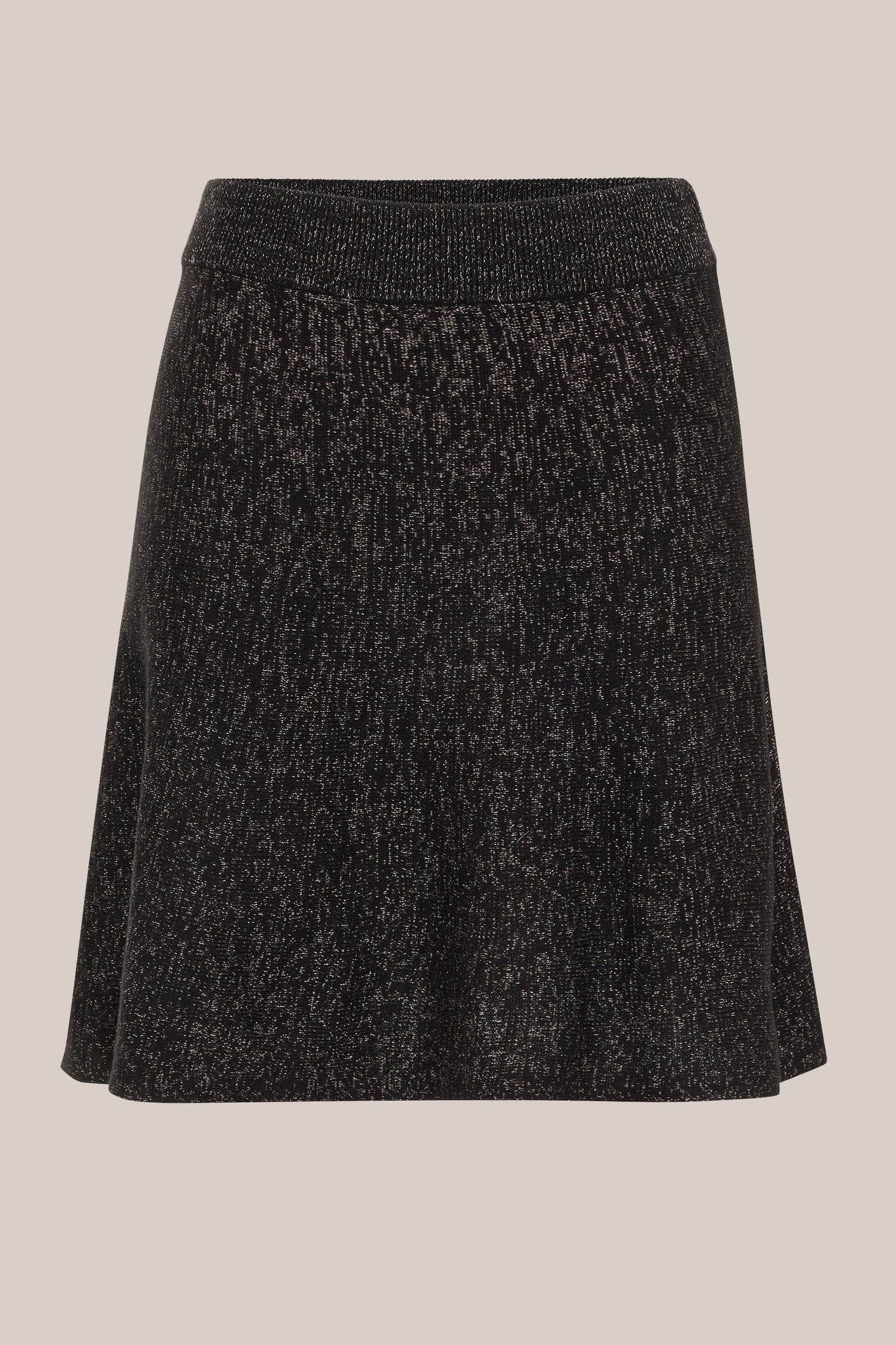 SKIRT MEDIUM LENGTH BLACK 4