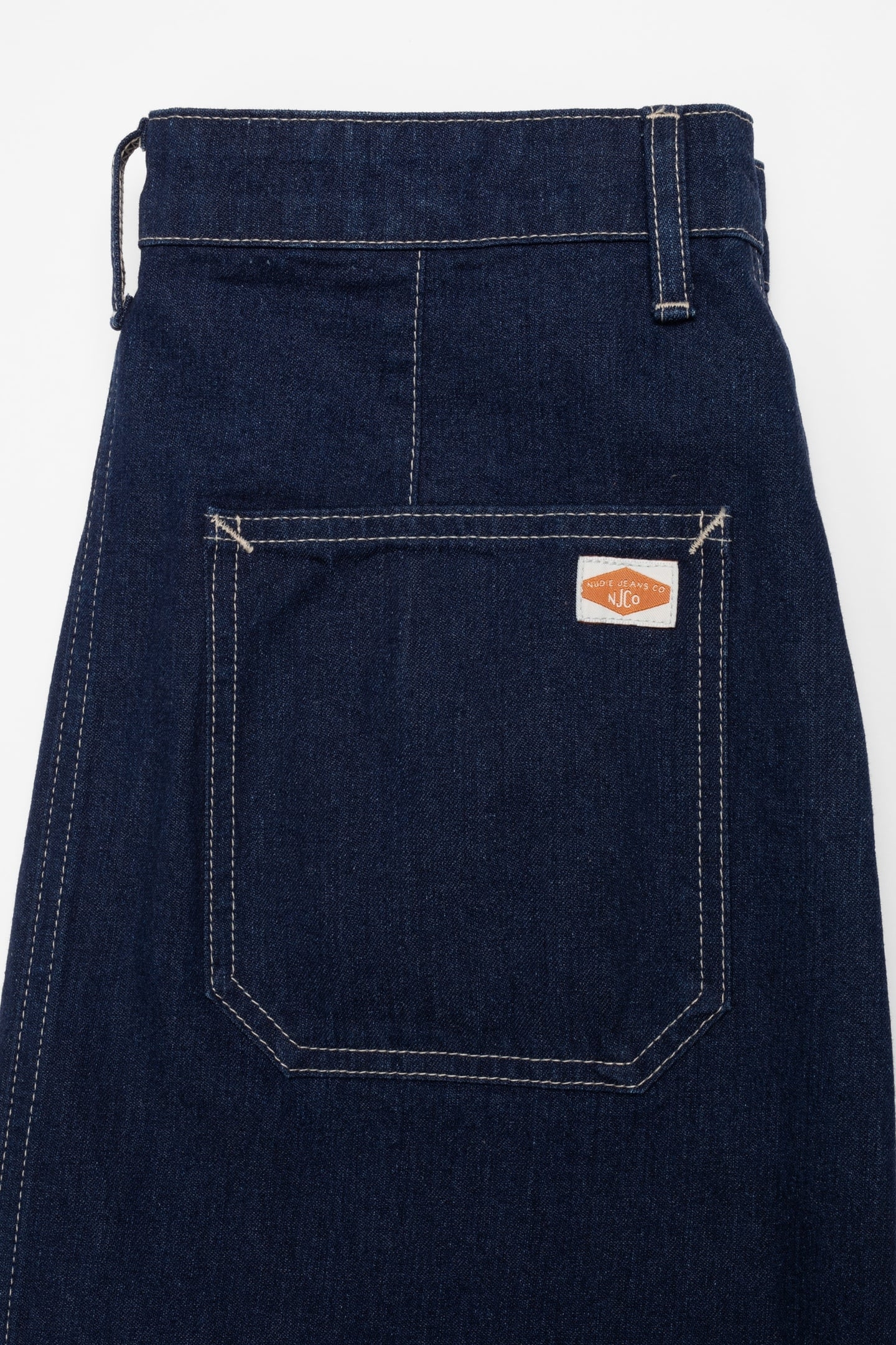 BOEL PAINTER DENIM SKIRT DARK BLUE 5