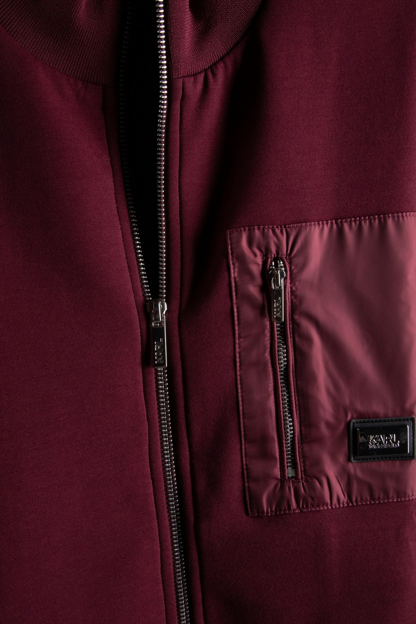 MERLOT SWEAT ZIP JACKET 5