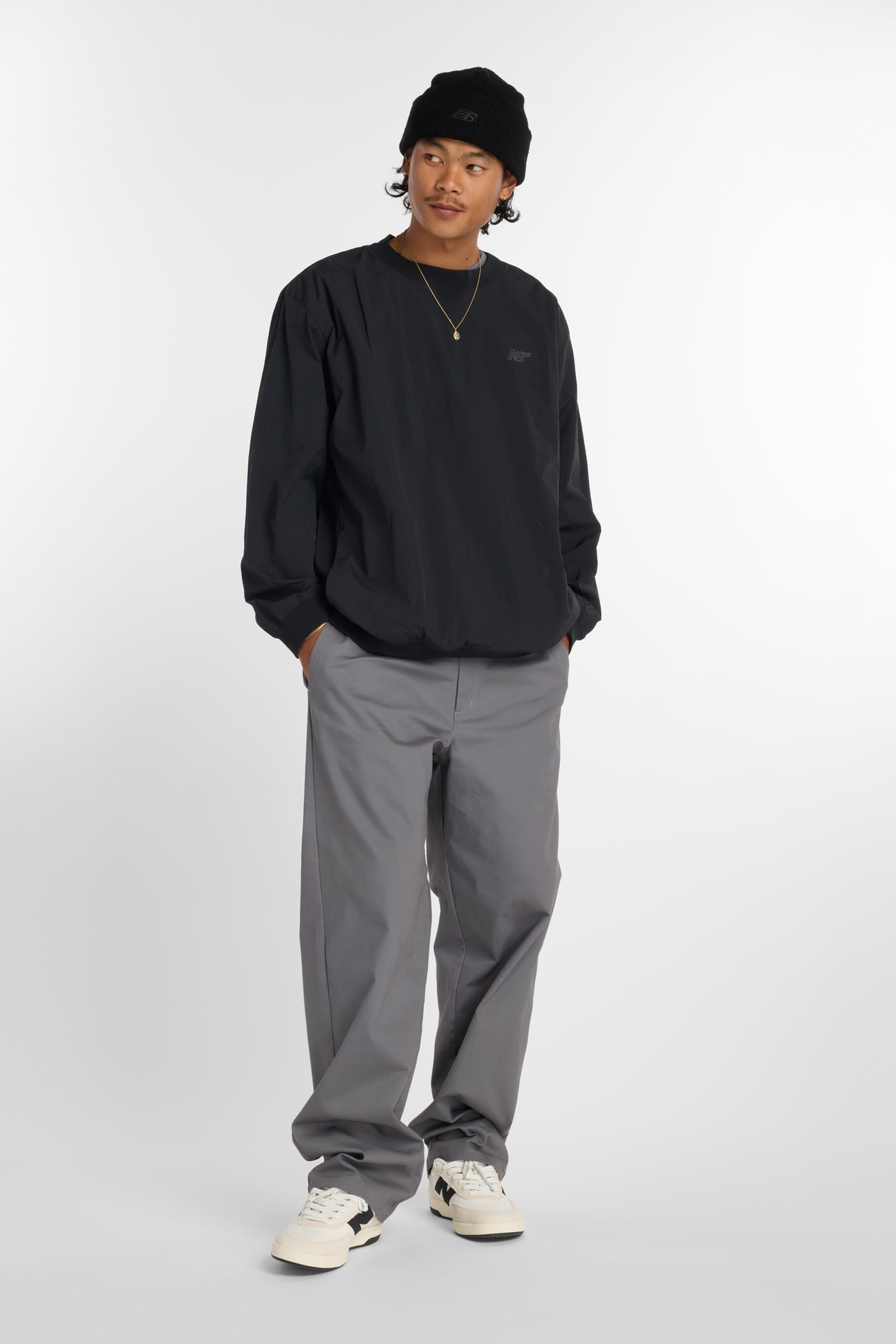 NUMERIC WOVEN CREW BLACK 1