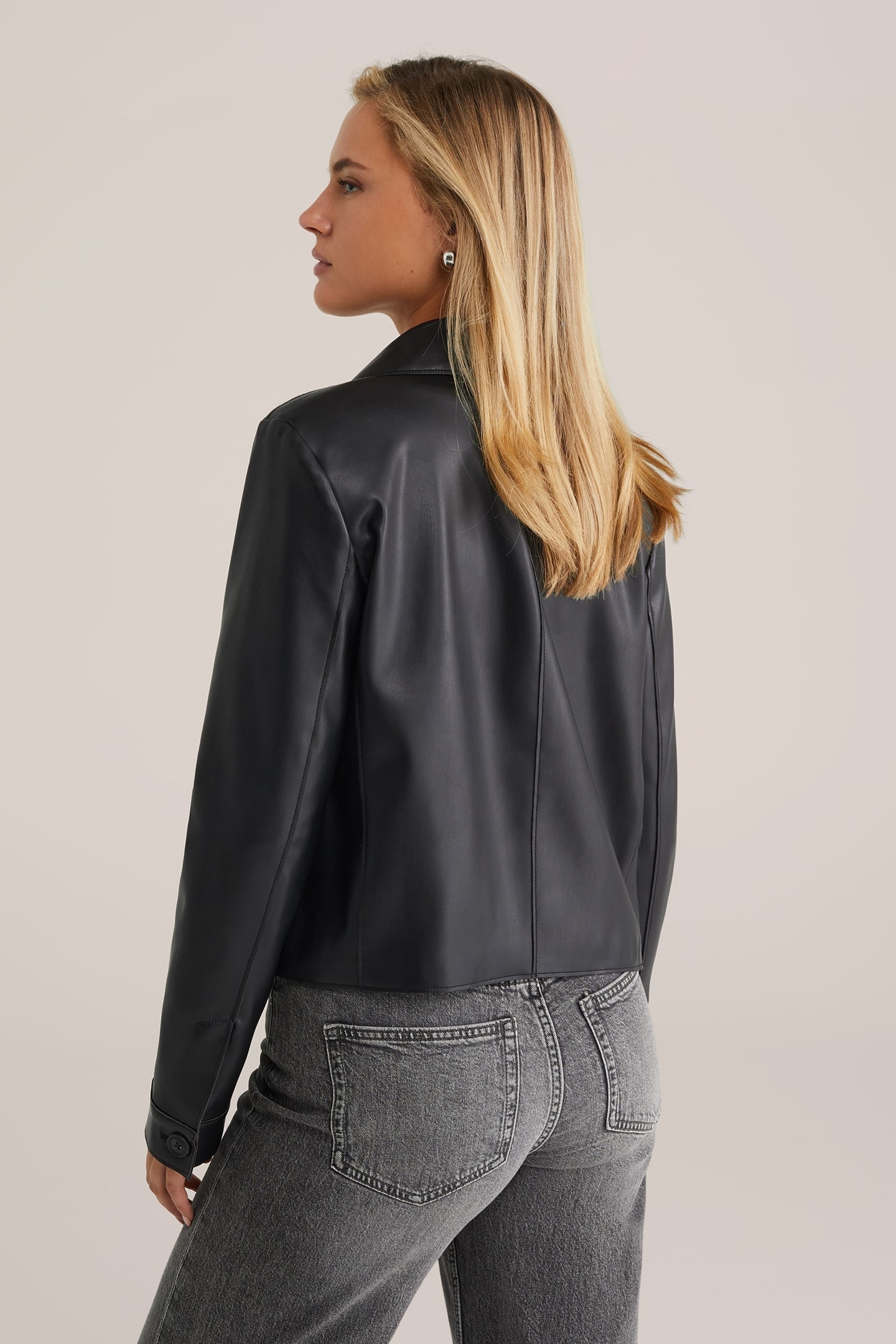 JACKET NORMAL LENGTH BLACK 2