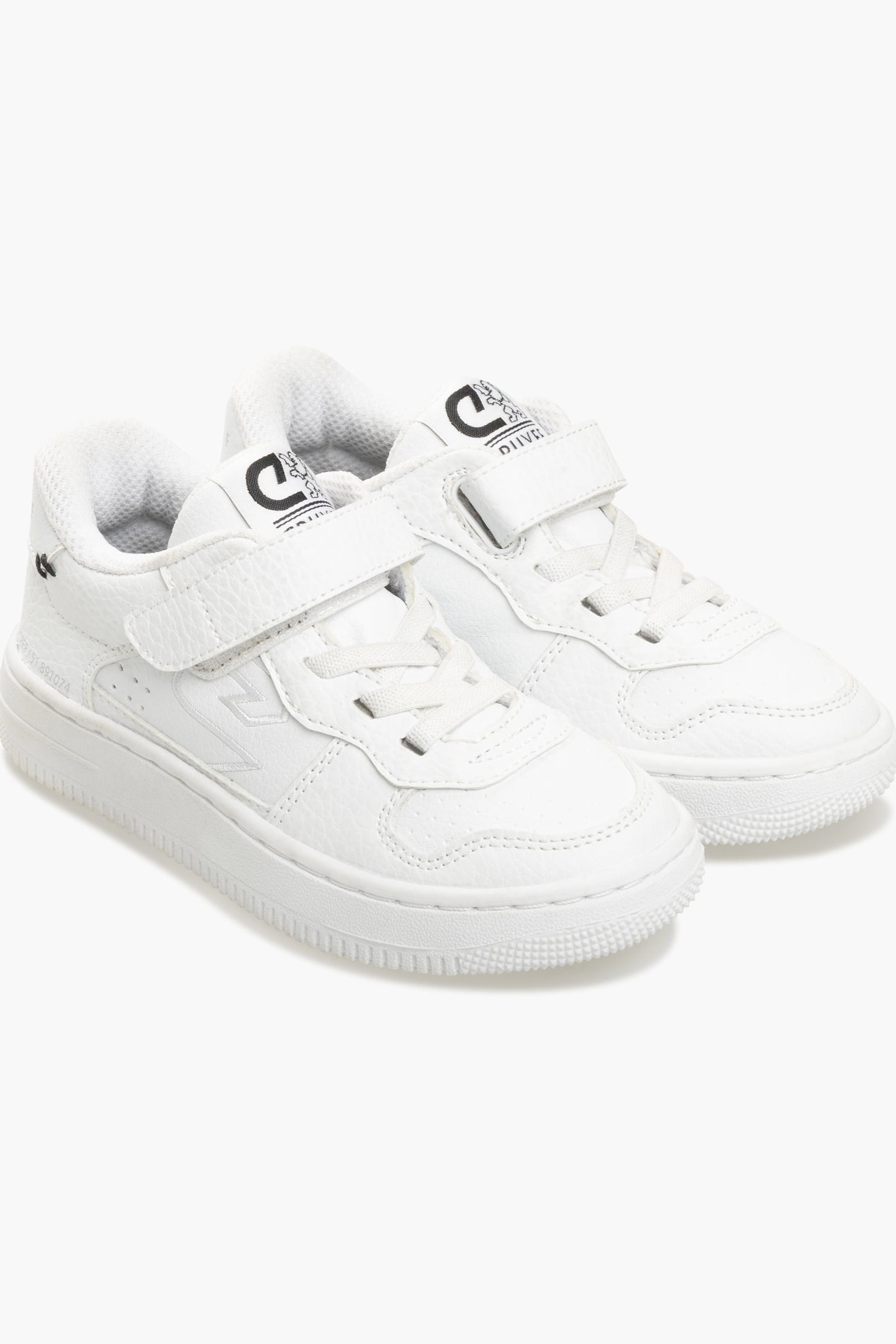 BOYS ROYAL C VELCRO WHITE 3