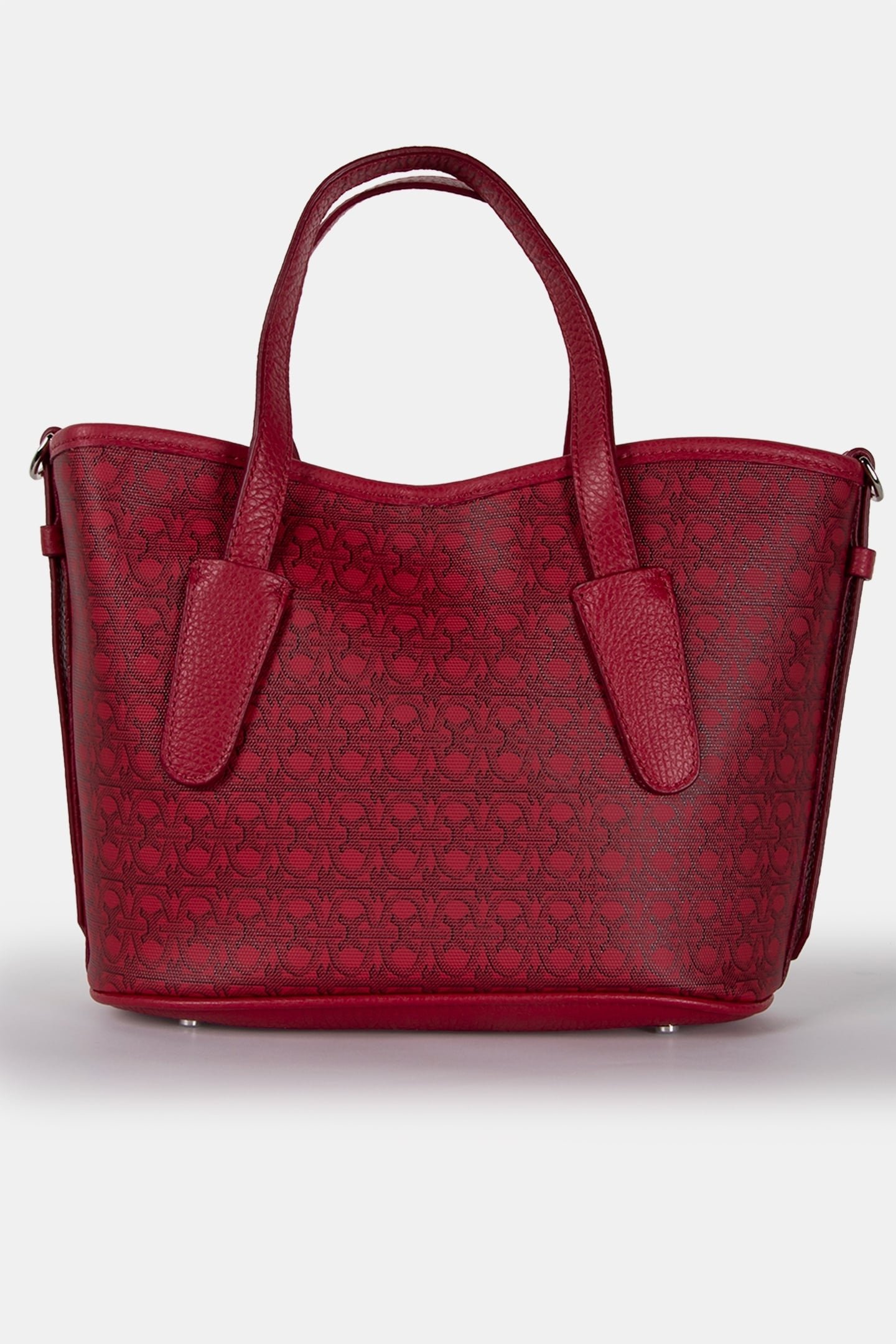 MEDIUM TOTE BAG IN BURGUNDY 2