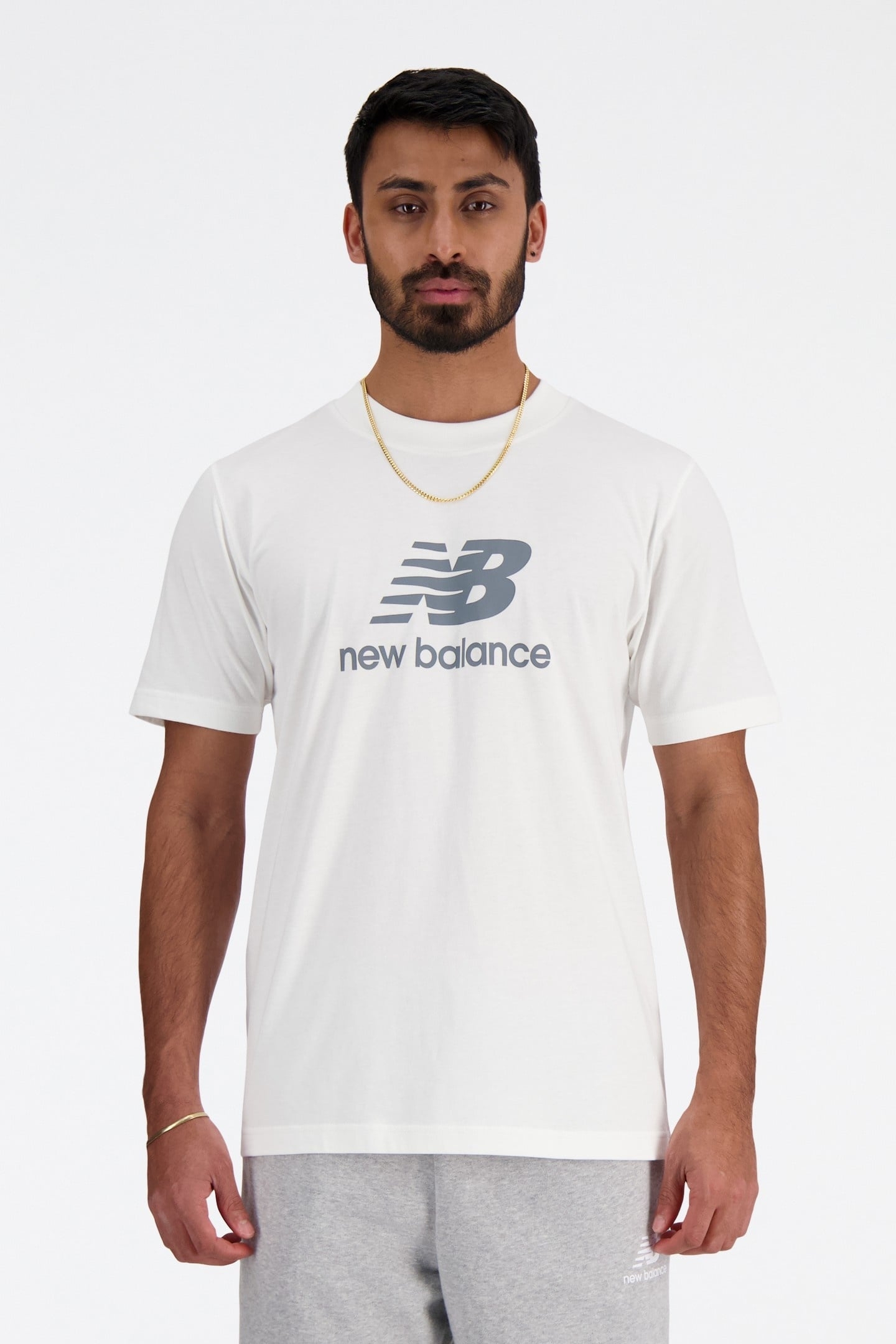 SPORT ESSENTIALS LOGO T-SHIRT WHITE 1