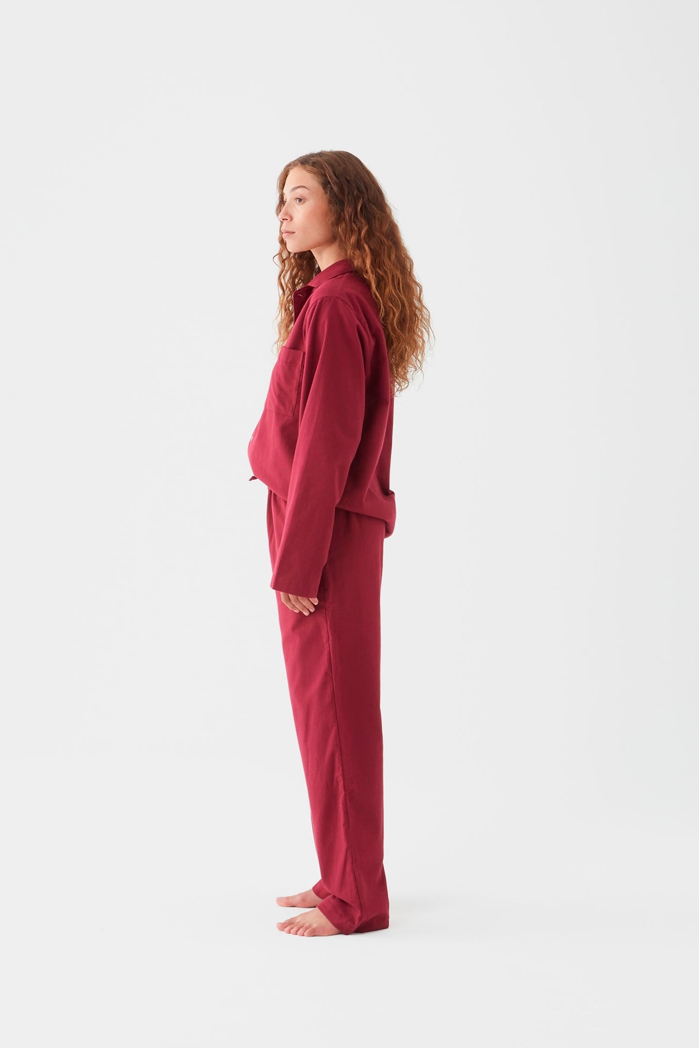 UNISEX FLANNEL, PYJAMAS PANTS BEYOND RED 7