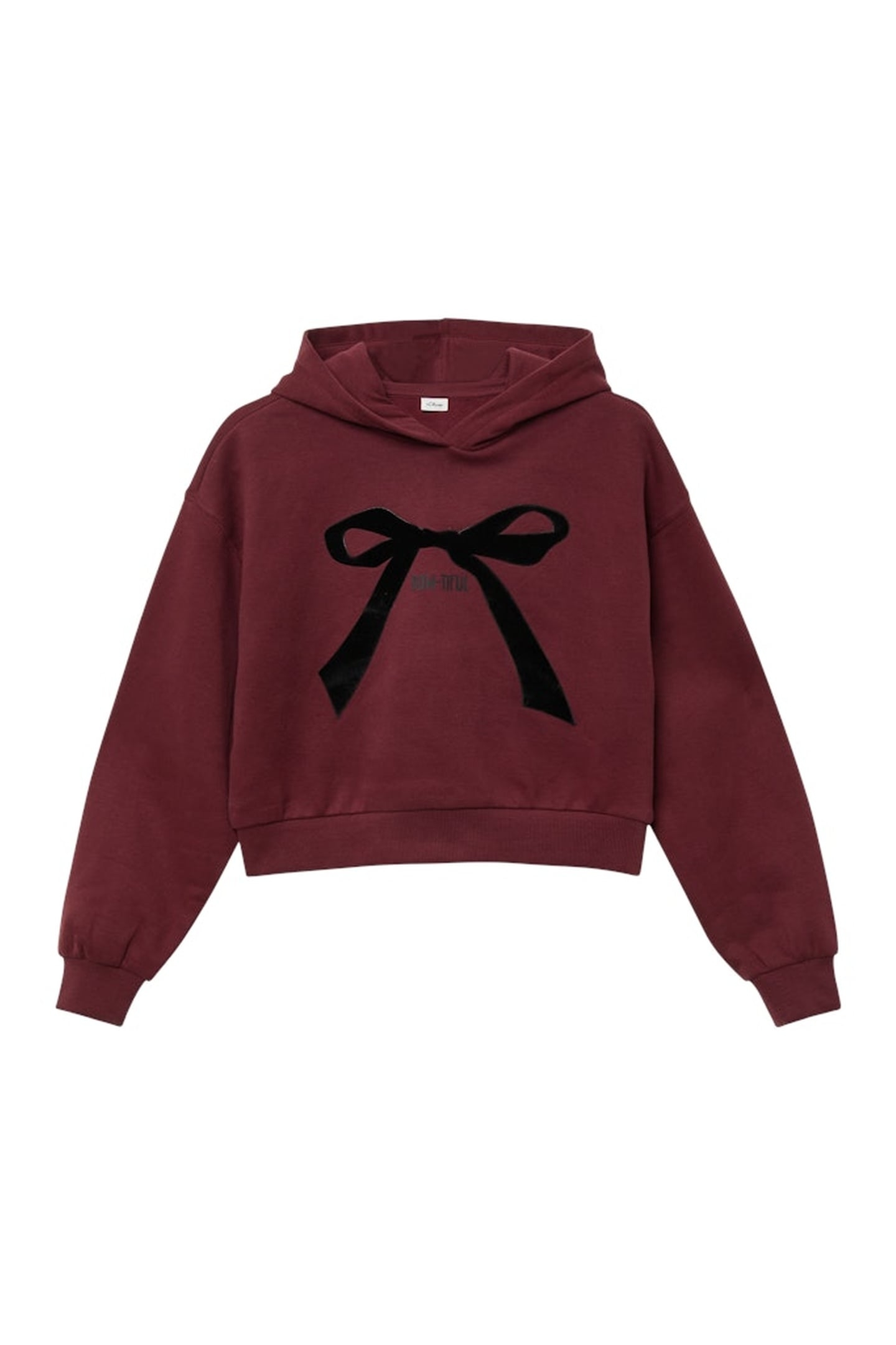 S.OLIVER SWEATSHIRTS BURGUNDY 1