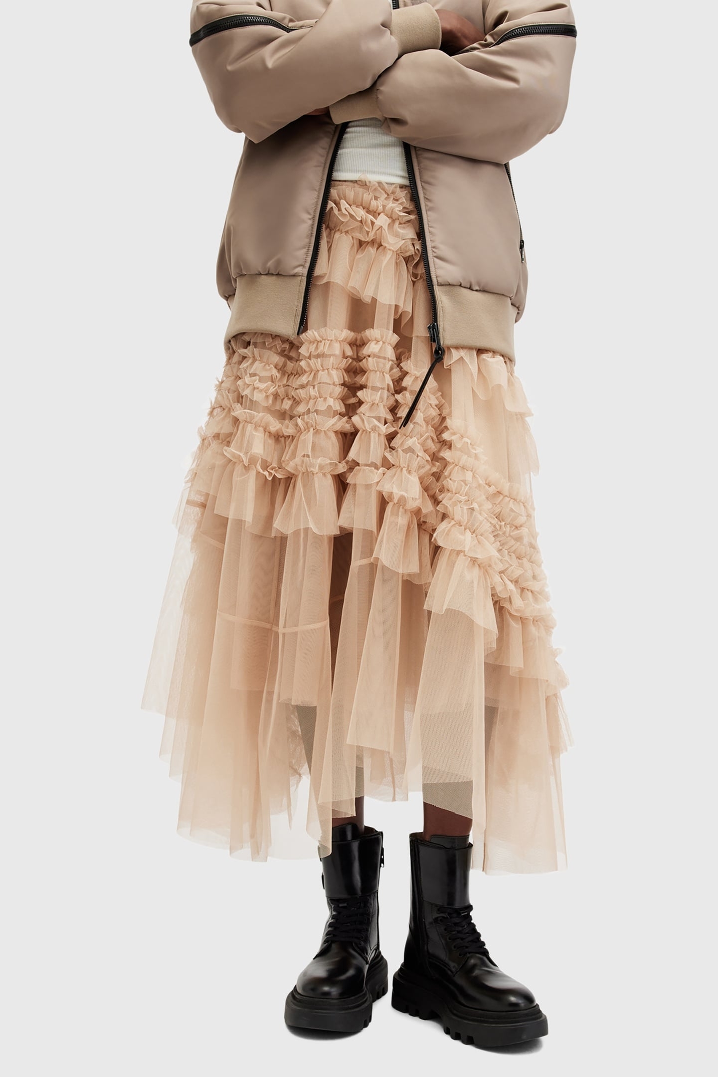 JEN TULLE SKIRT BLUSH PINK 1