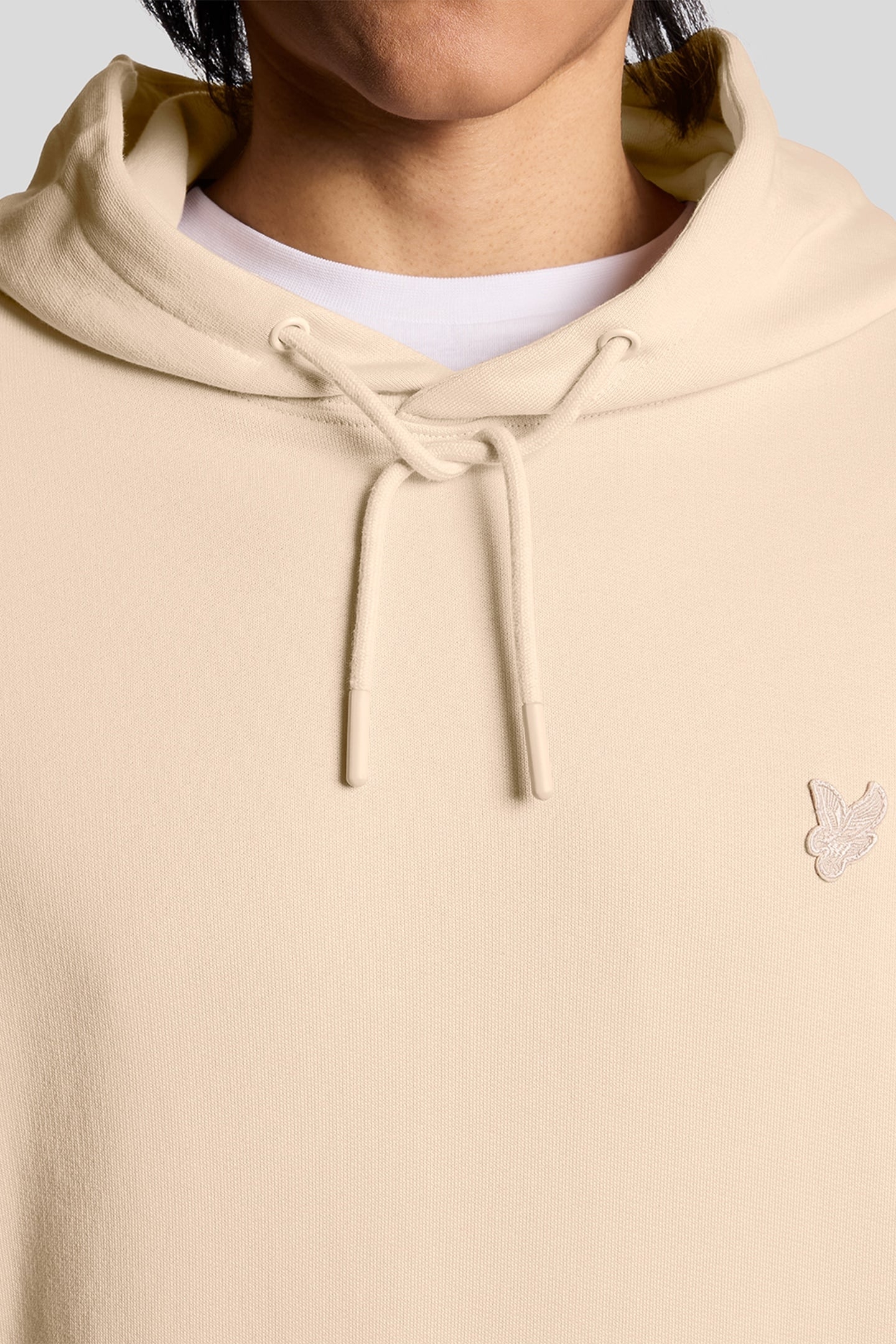 SUPERFINE PULLOVER HOODIE PINK TINT 6