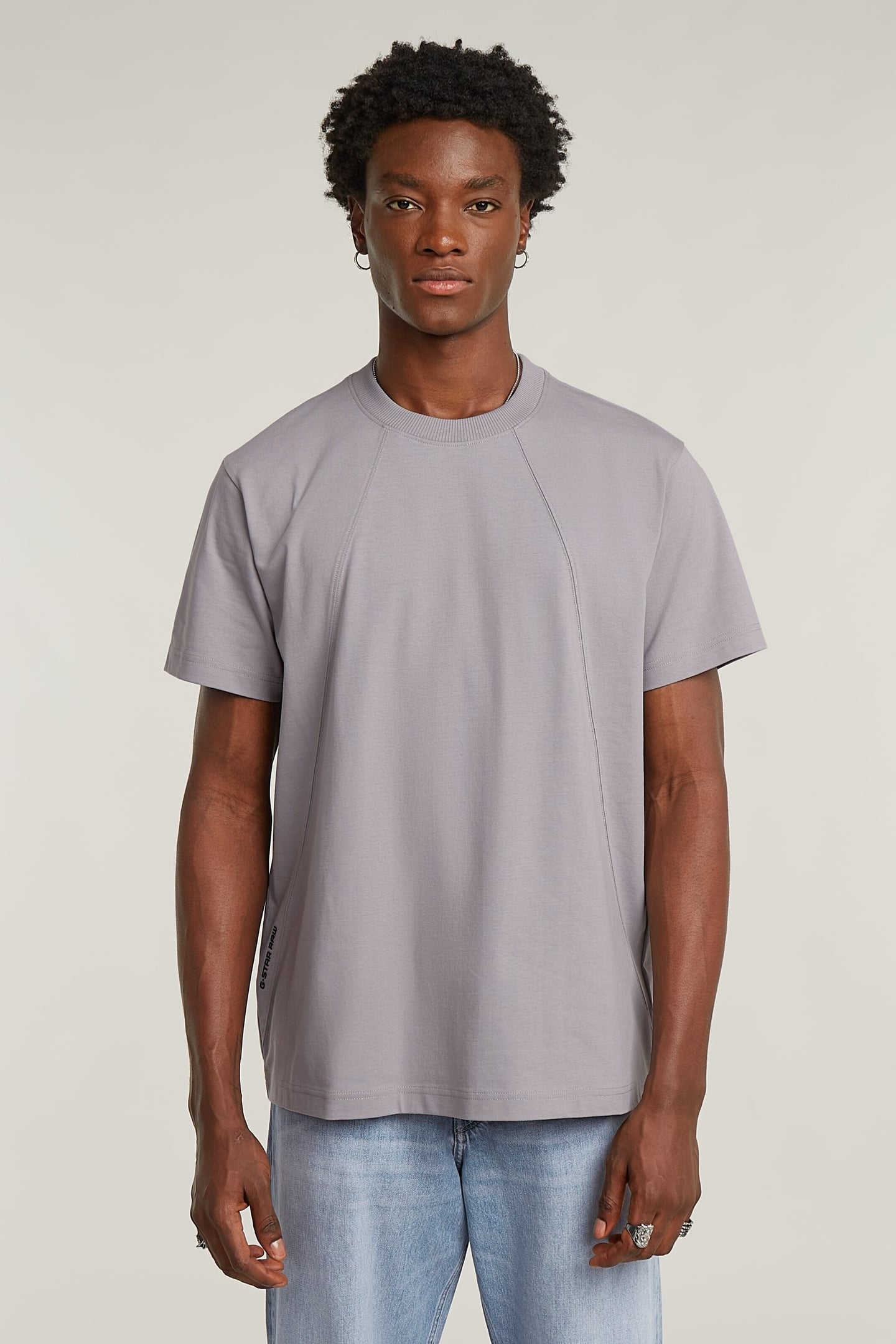 SEAM DETAIL LOOSE R T GREY ALLOY 3