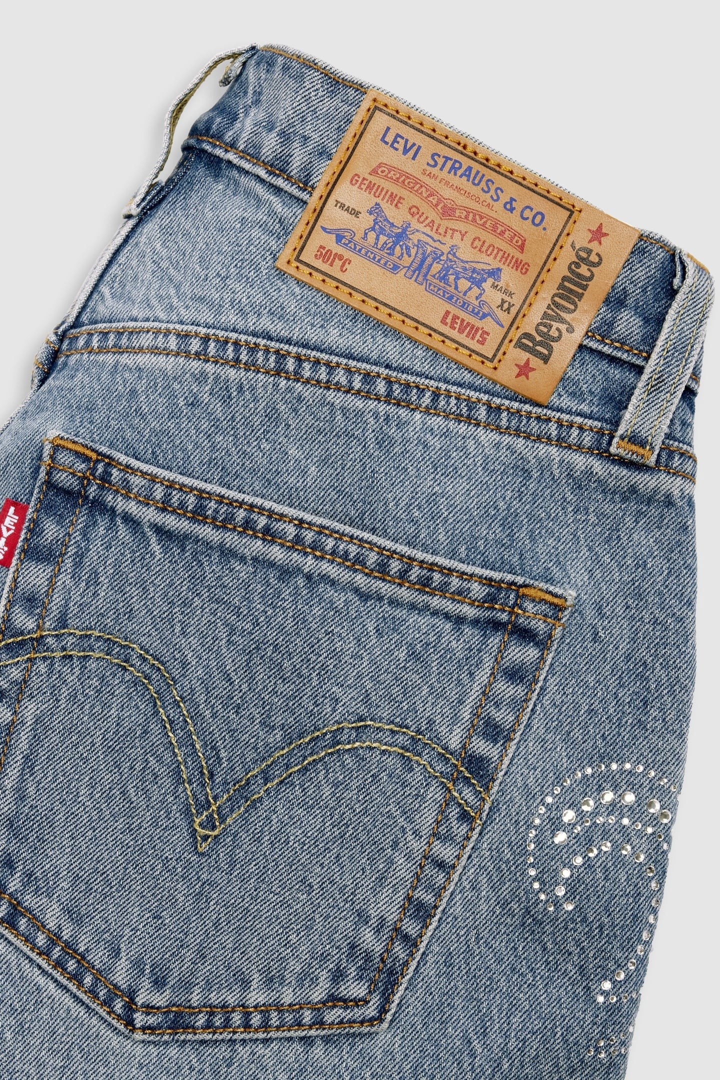 501® CURVE JEANS BLUE 5