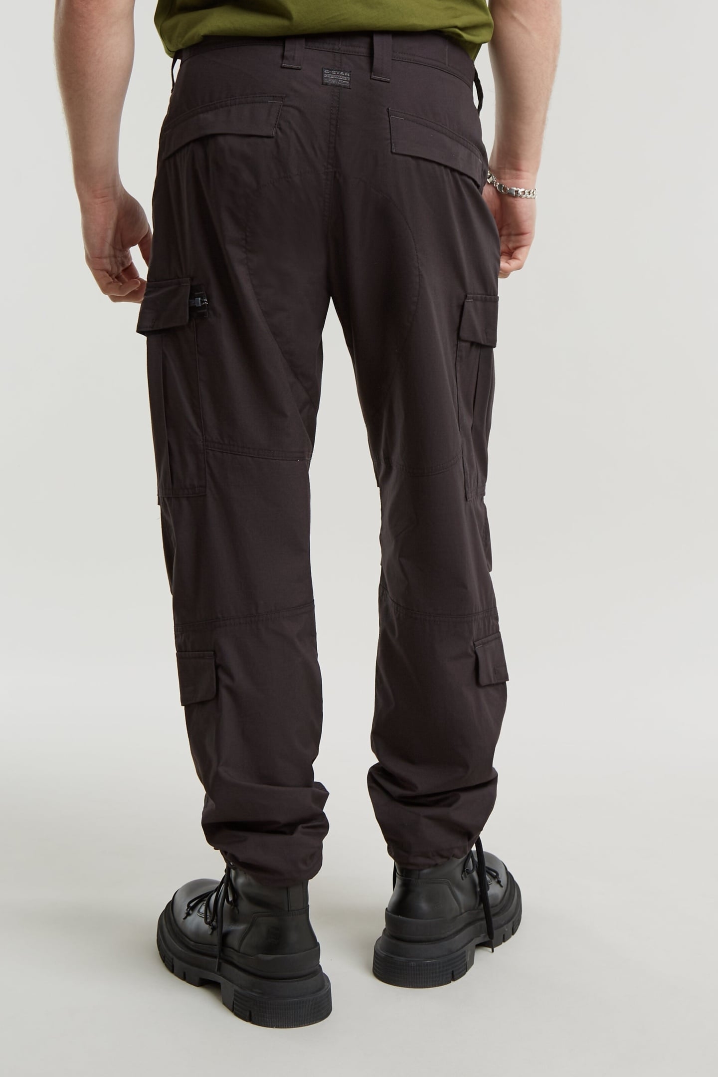 P-3 REGULAR CARGO TRAINER PANTS DK BLACK 2