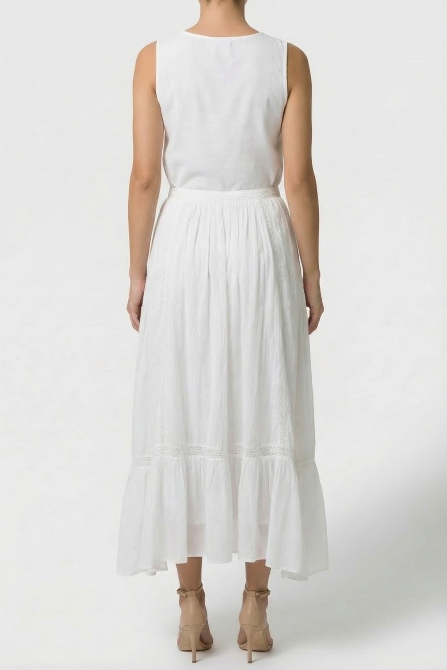 MUGIANA SKIRT WHITE 2