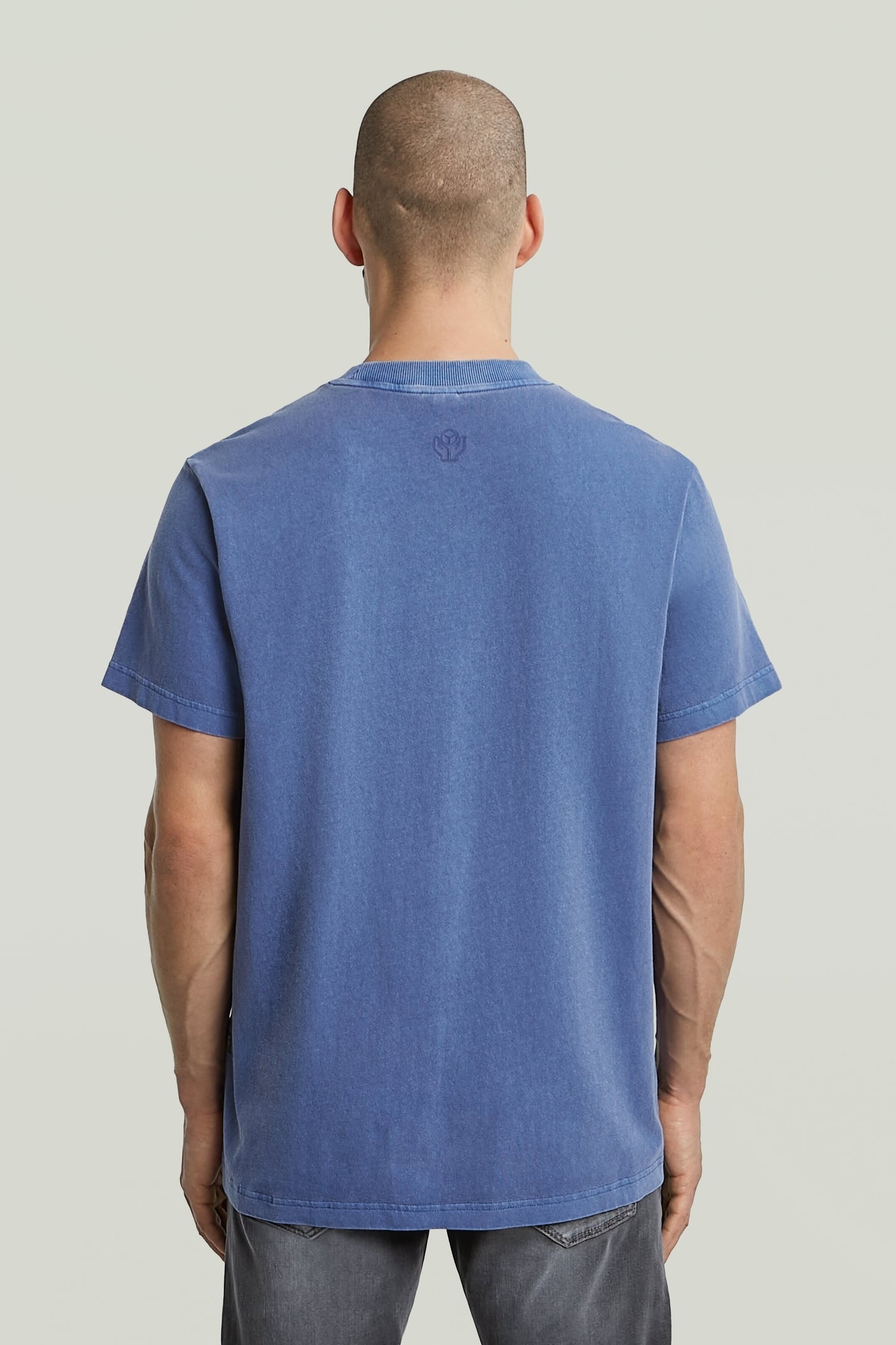 MULTI LOGO OVERDYED LOOSE R T DUTCH BLUE GD 3