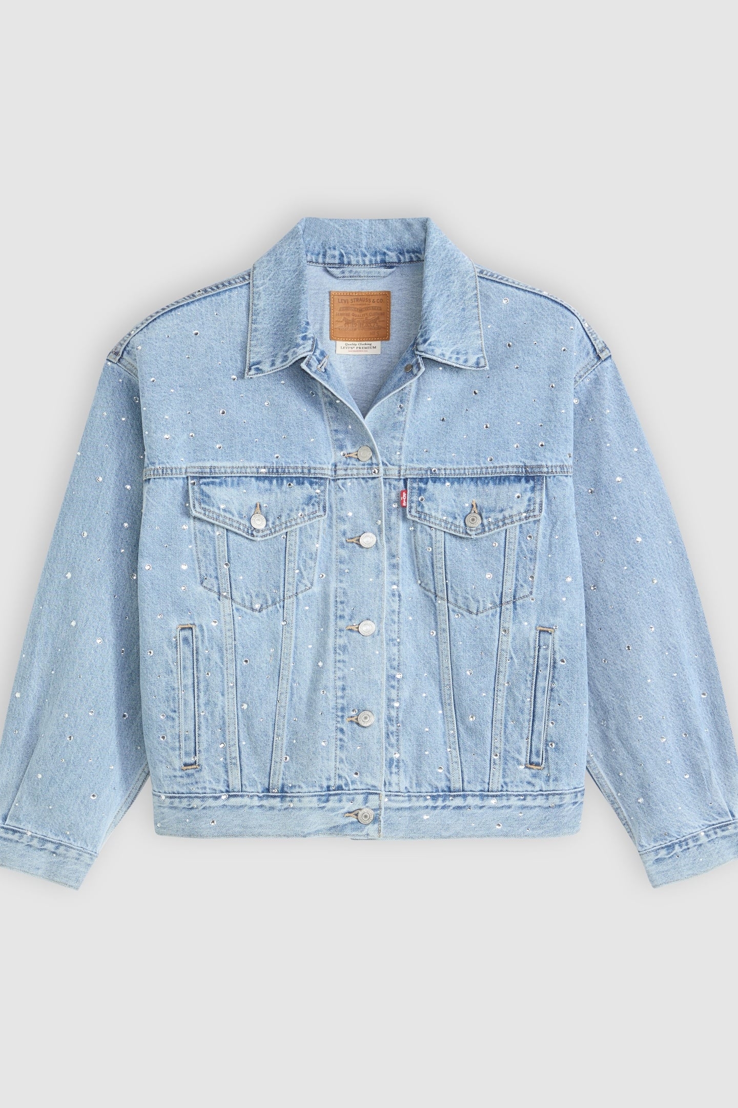 90S TRUCKER JACKET BLUE 3