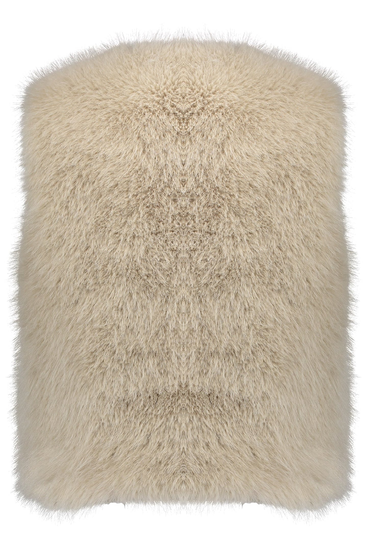GILET FAKE FUR GREIGE 2