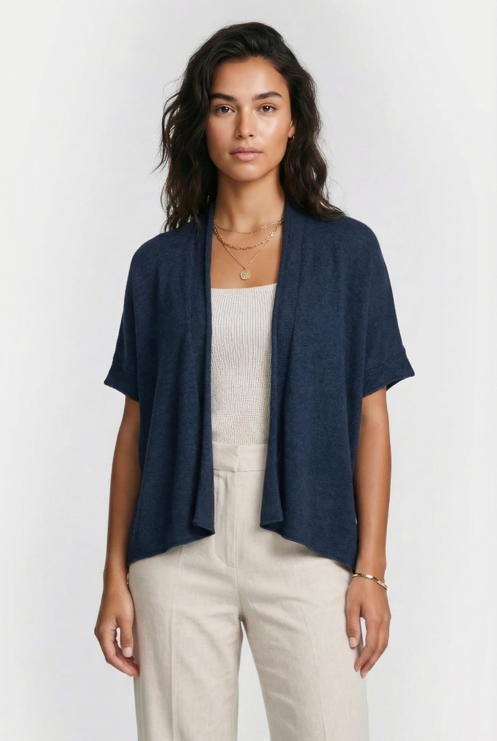 DORINA CARDIGAN INDIGO 1