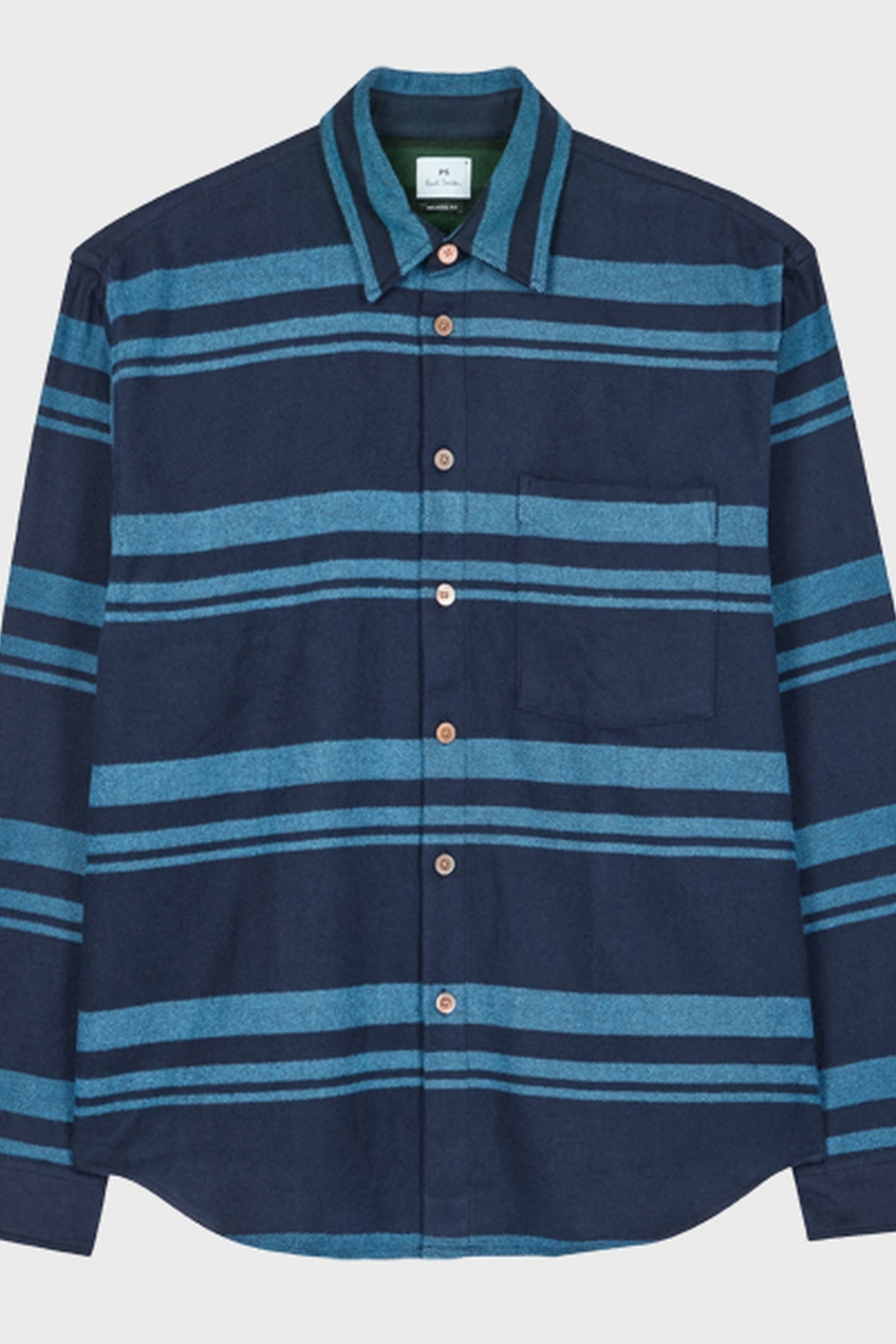 LS RELAXED FIT FIT SHIRT VERY DARK NAVY 2