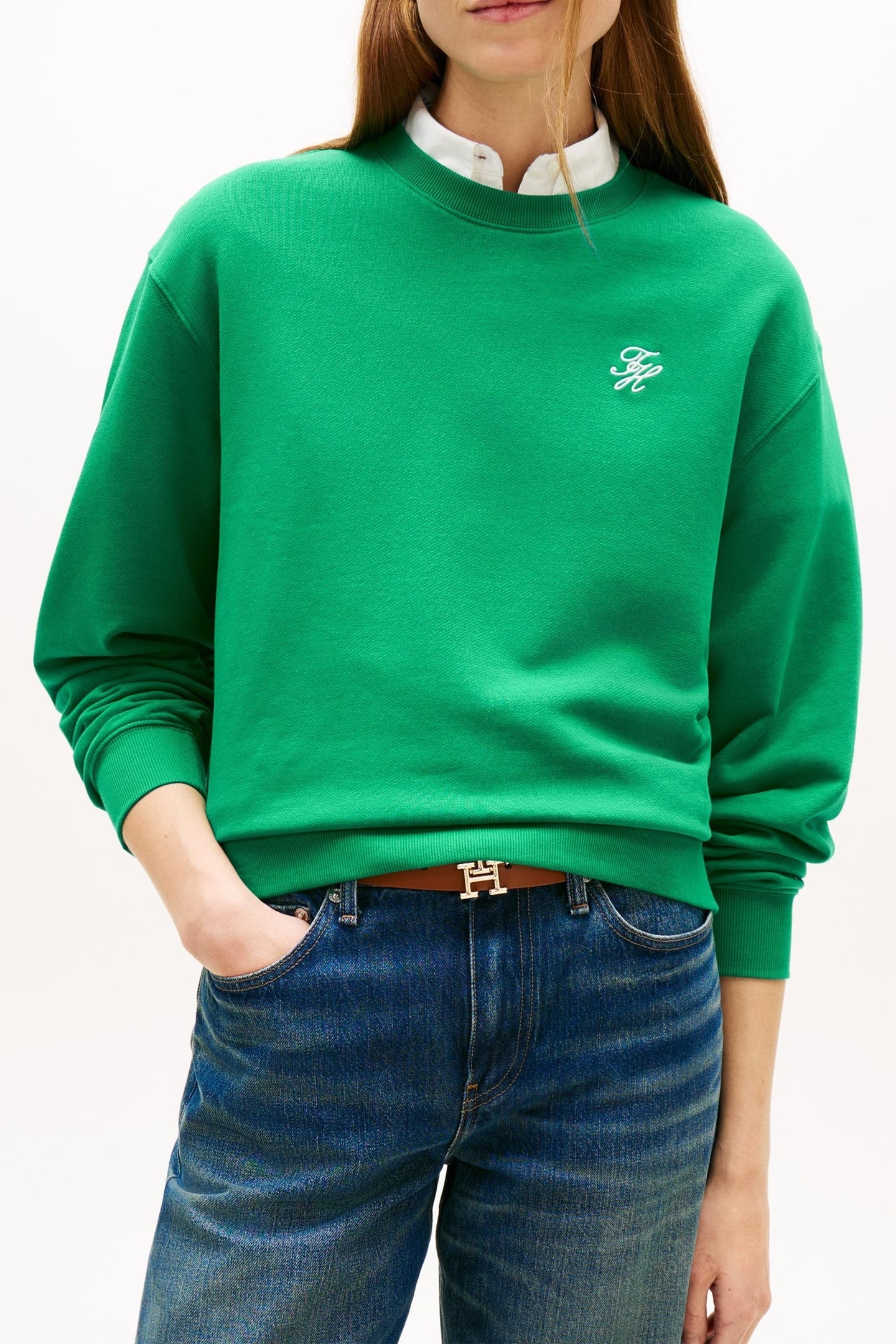 SCRIPT REGULAR SWEATS COURTSIDE GREEN 4