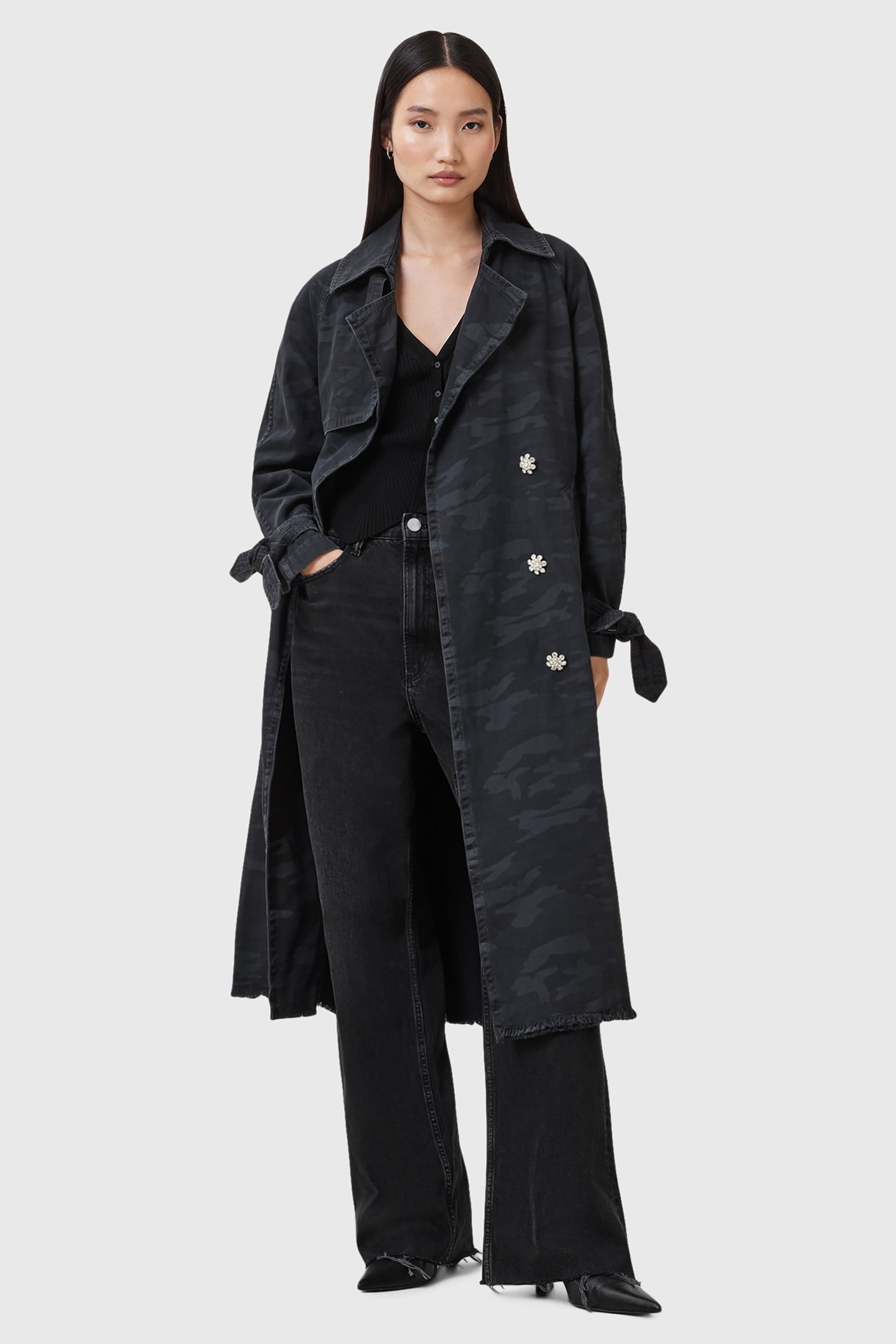 KIKI CAMO TRENCH INK BLUE 6